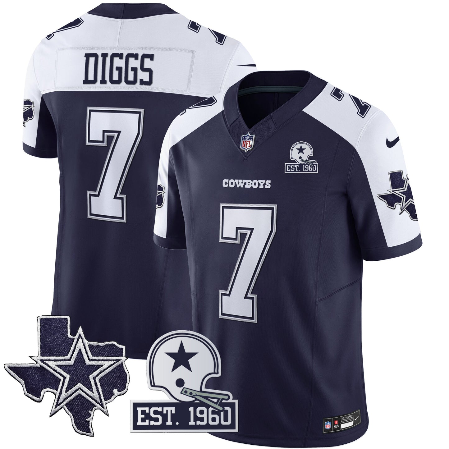 Alternate Navy - Trevon Diggs