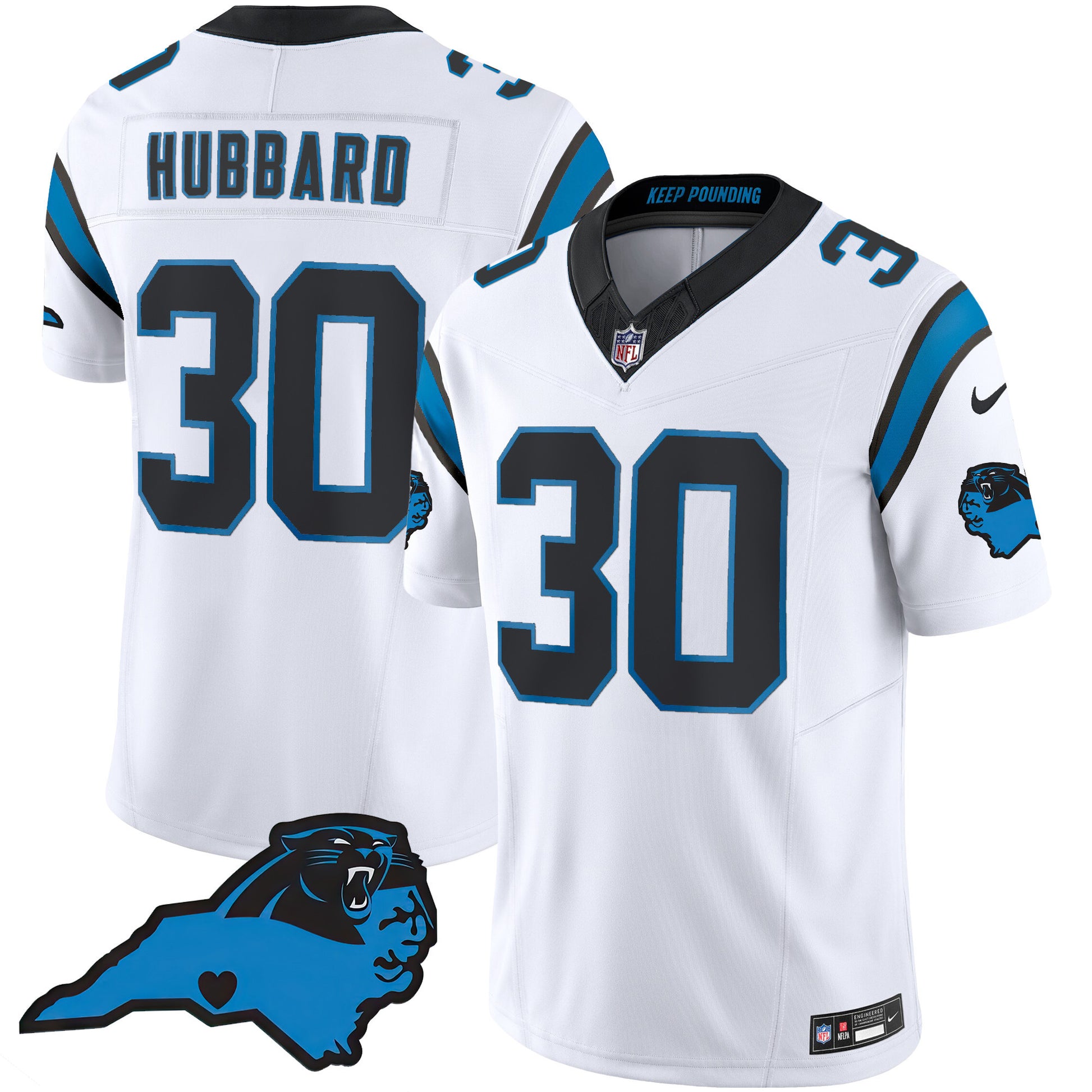 White - Chuba Hubbard