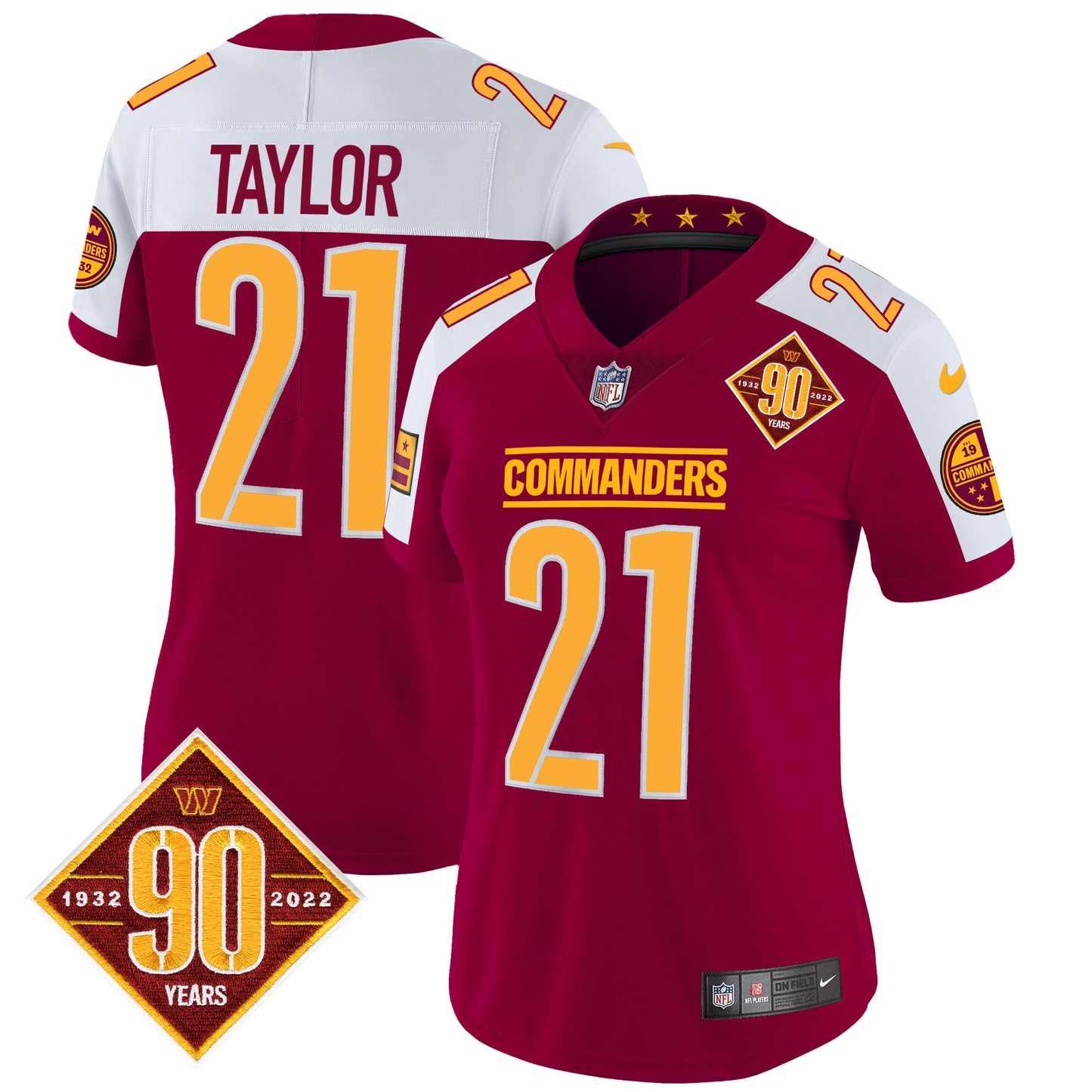 Burgundy Alternate - Sean Taylor