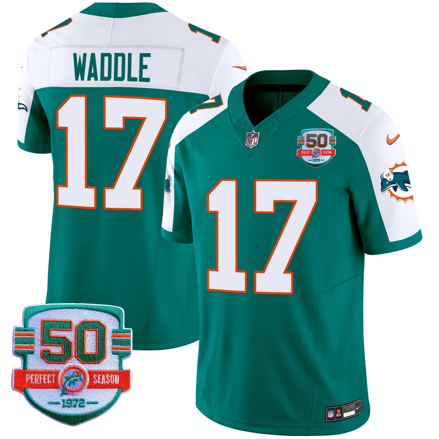 Aqua Alternate - Jaylen Waddle