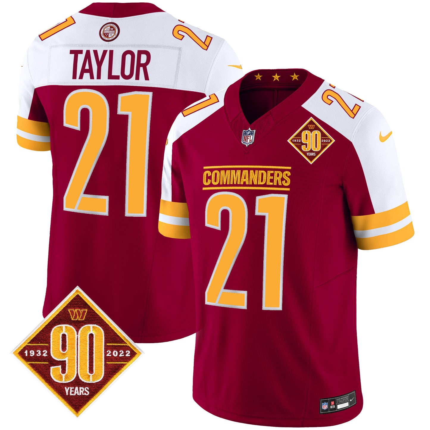 Burgundy Alternate - Sean Taylor
