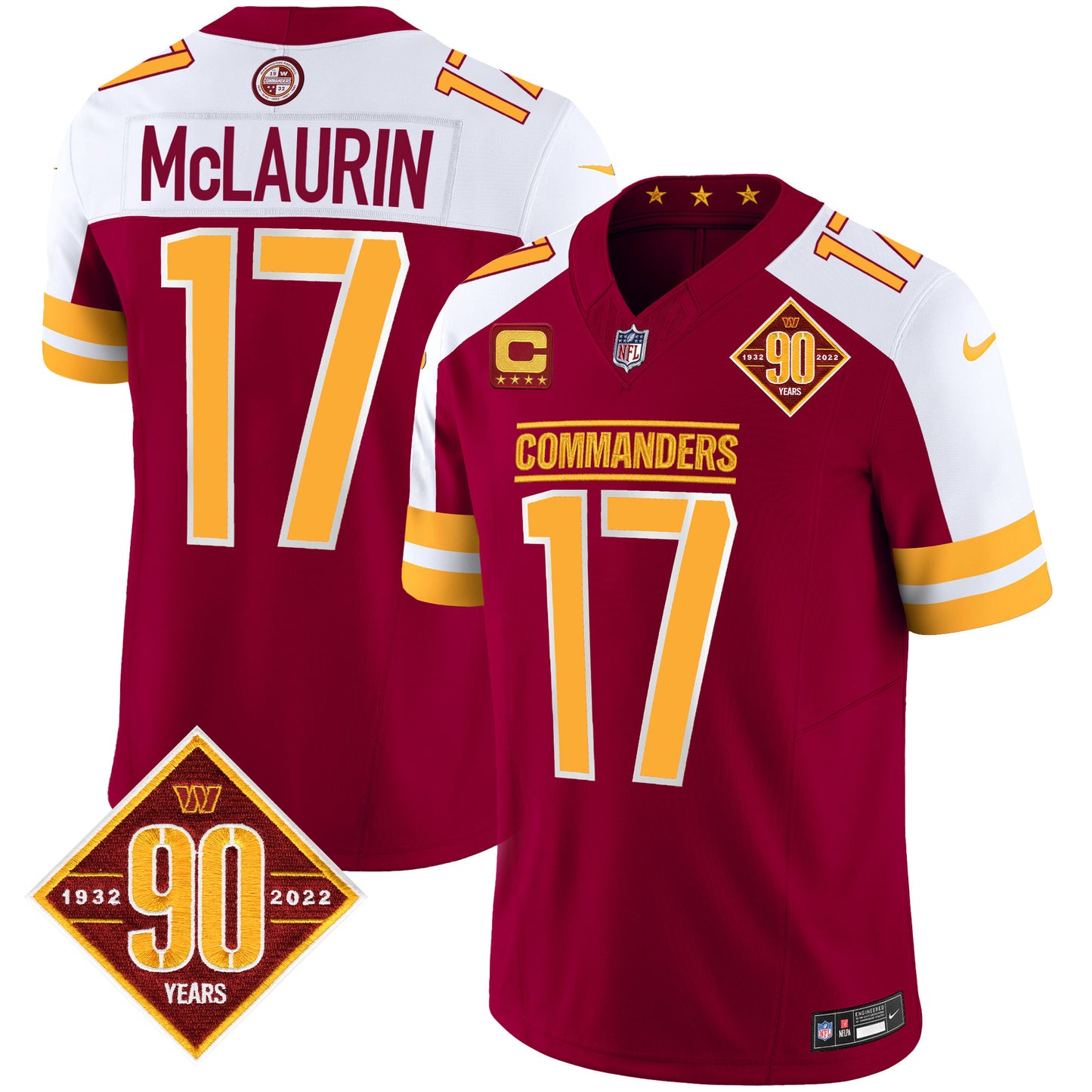 Burgundy Alternate - Terry McLaurin