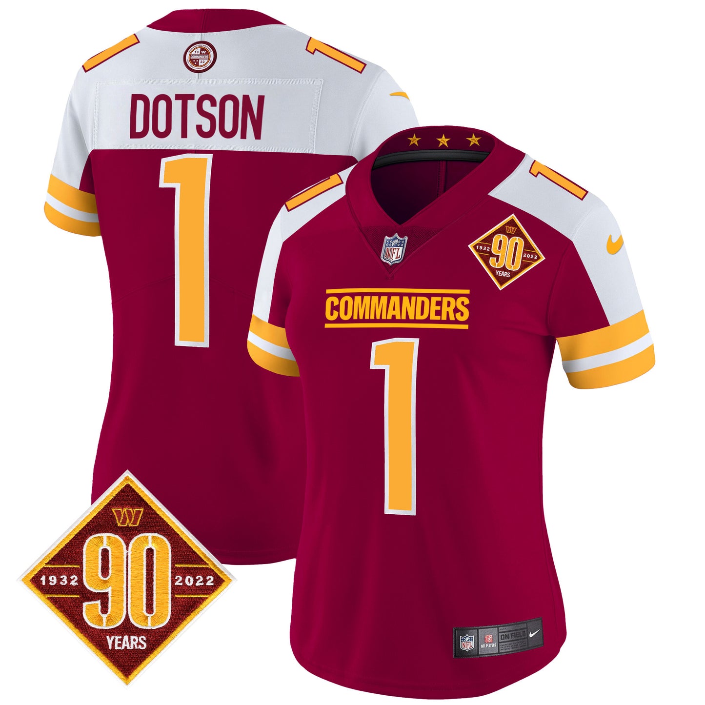 Burgundy Alternate - Jahan Dotson