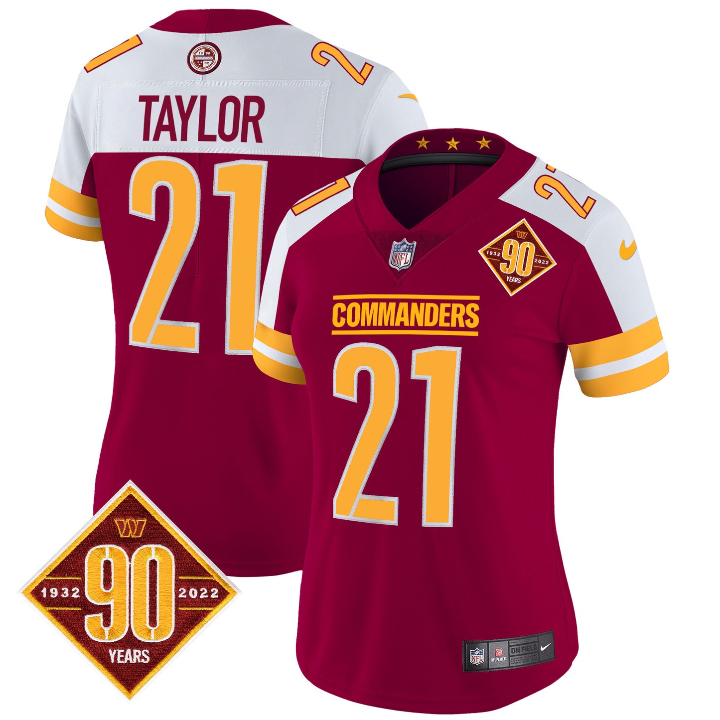 Burgundy Alternate - Sean Taylor