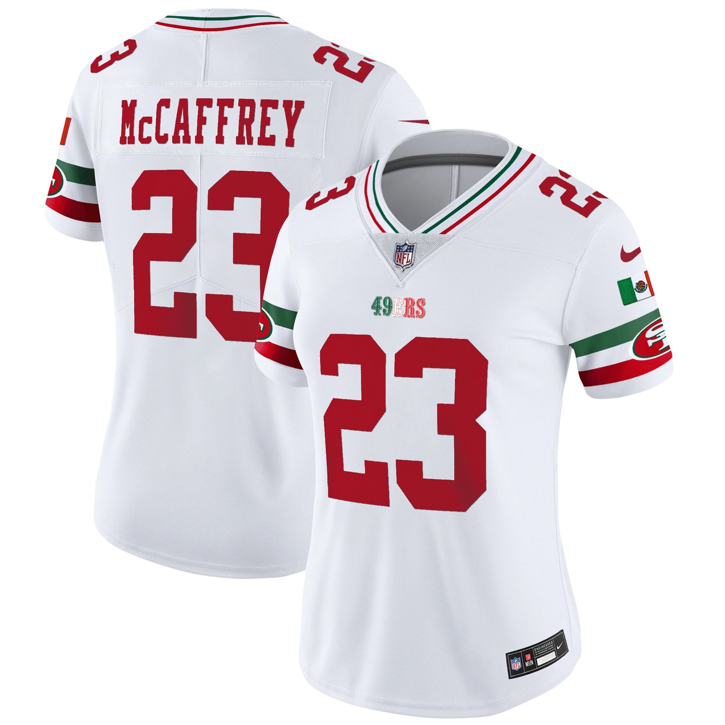 White - Christian McCaffrey
