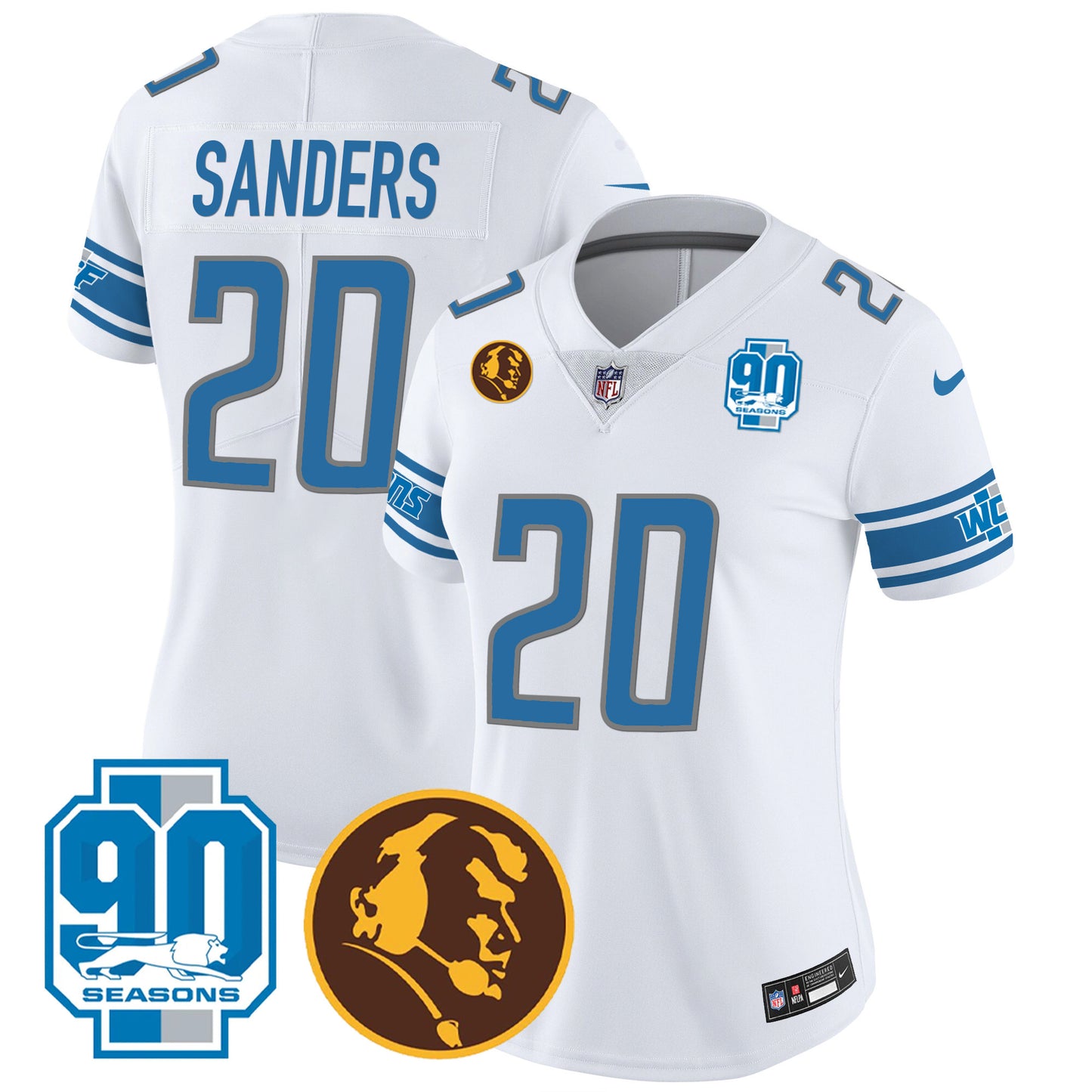 White - Barry Sanders