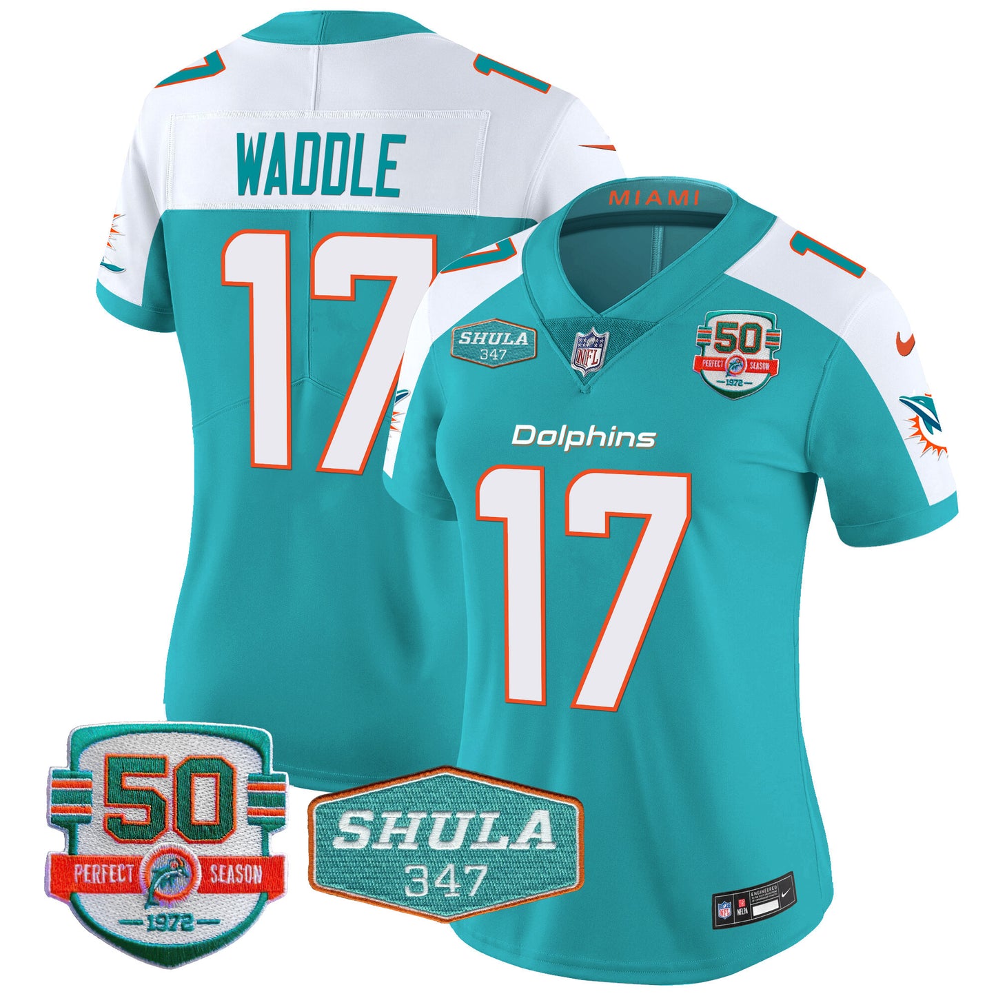 Aqua Alternate - Jaylen Waddle