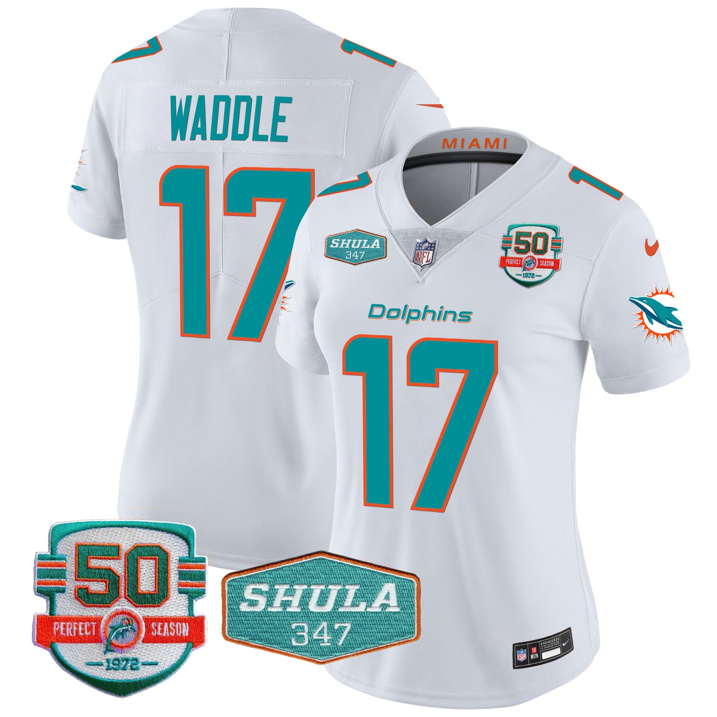 White - Jaylen Waddle