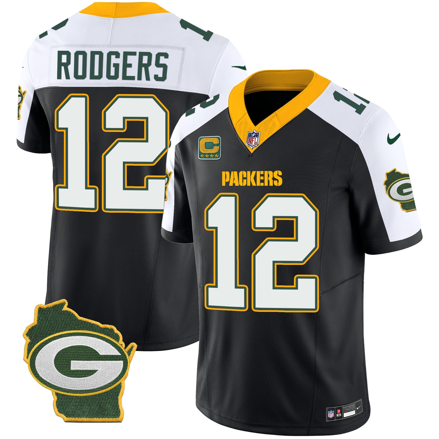 Black Alternate - Aaron Rodgers