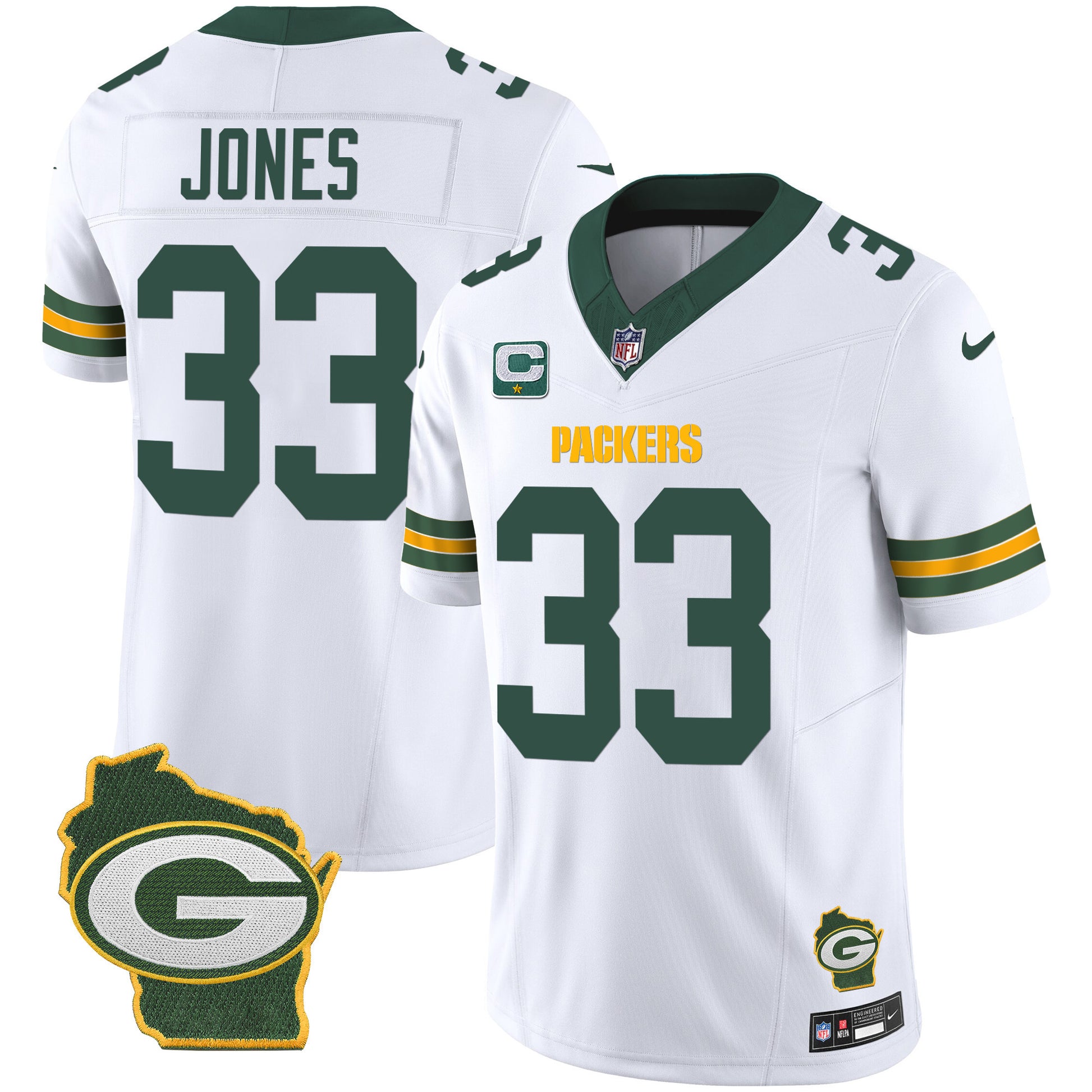 White - Aaron Jones