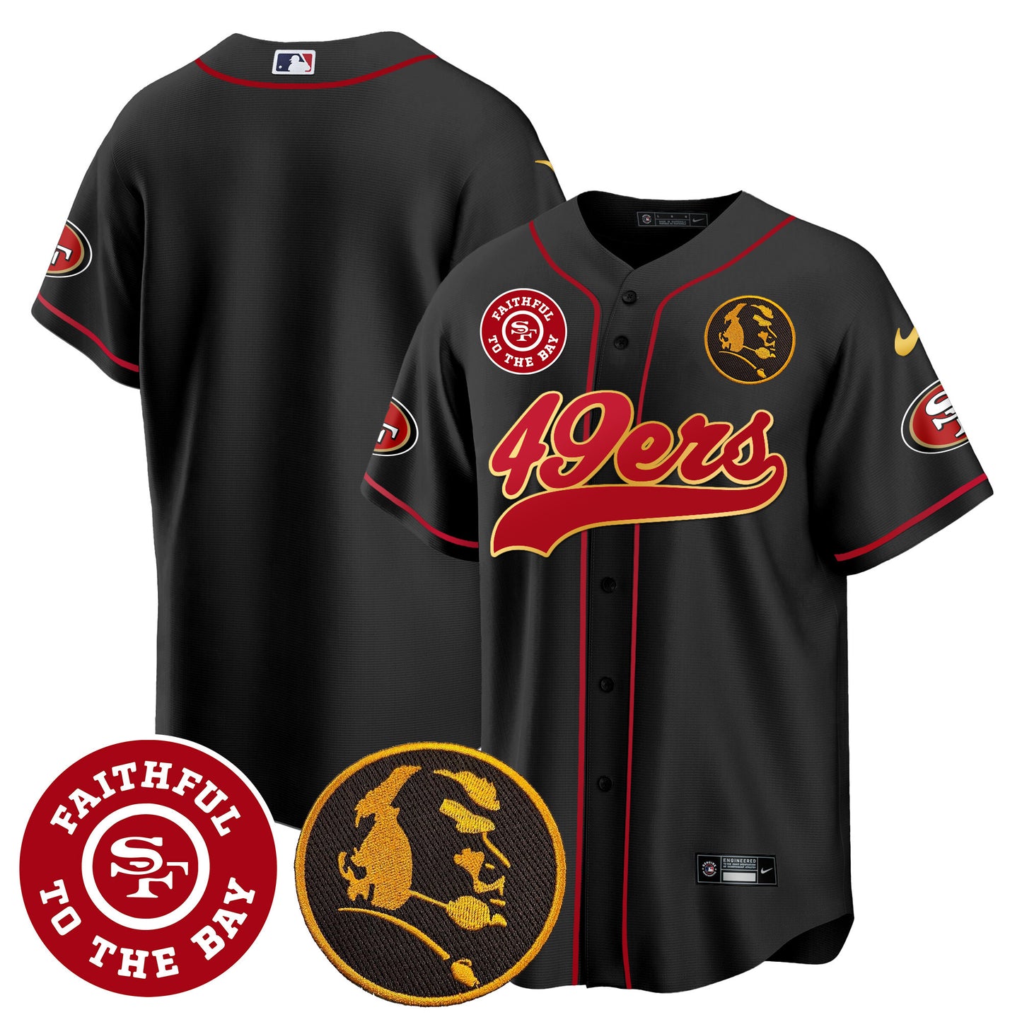 Black Gold Trim - Team