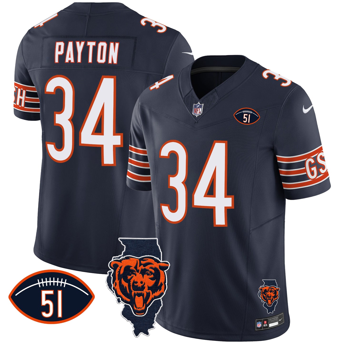 Navy - Walter Payton