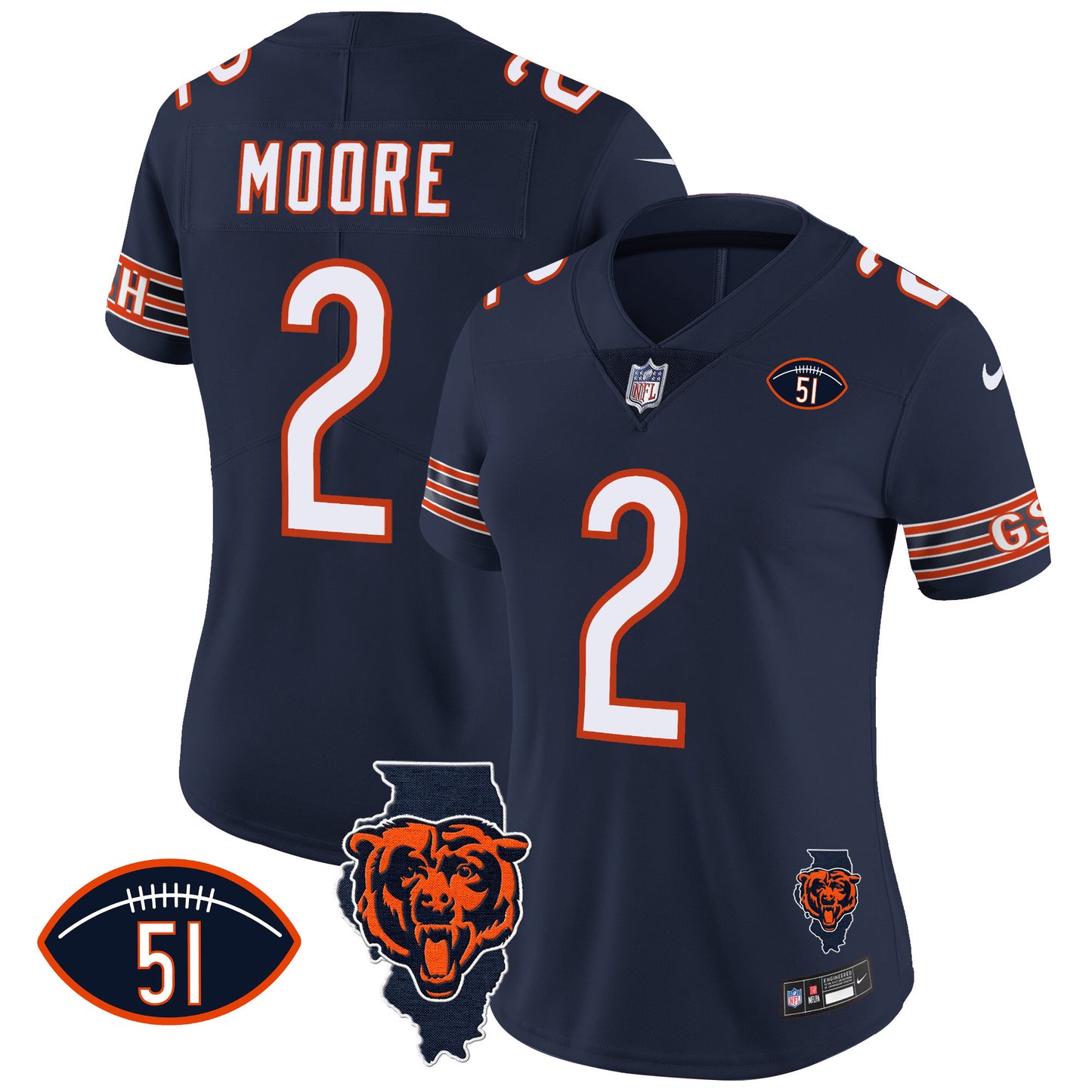 Navy - D.J. Moore