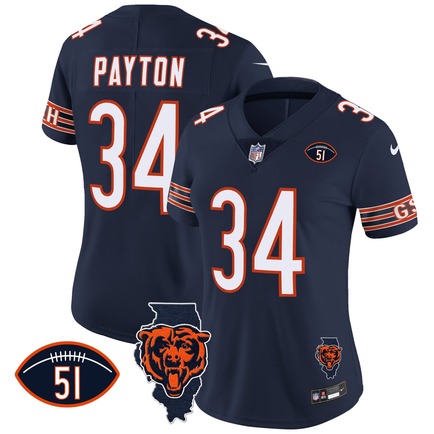 Navy - Walter Payton