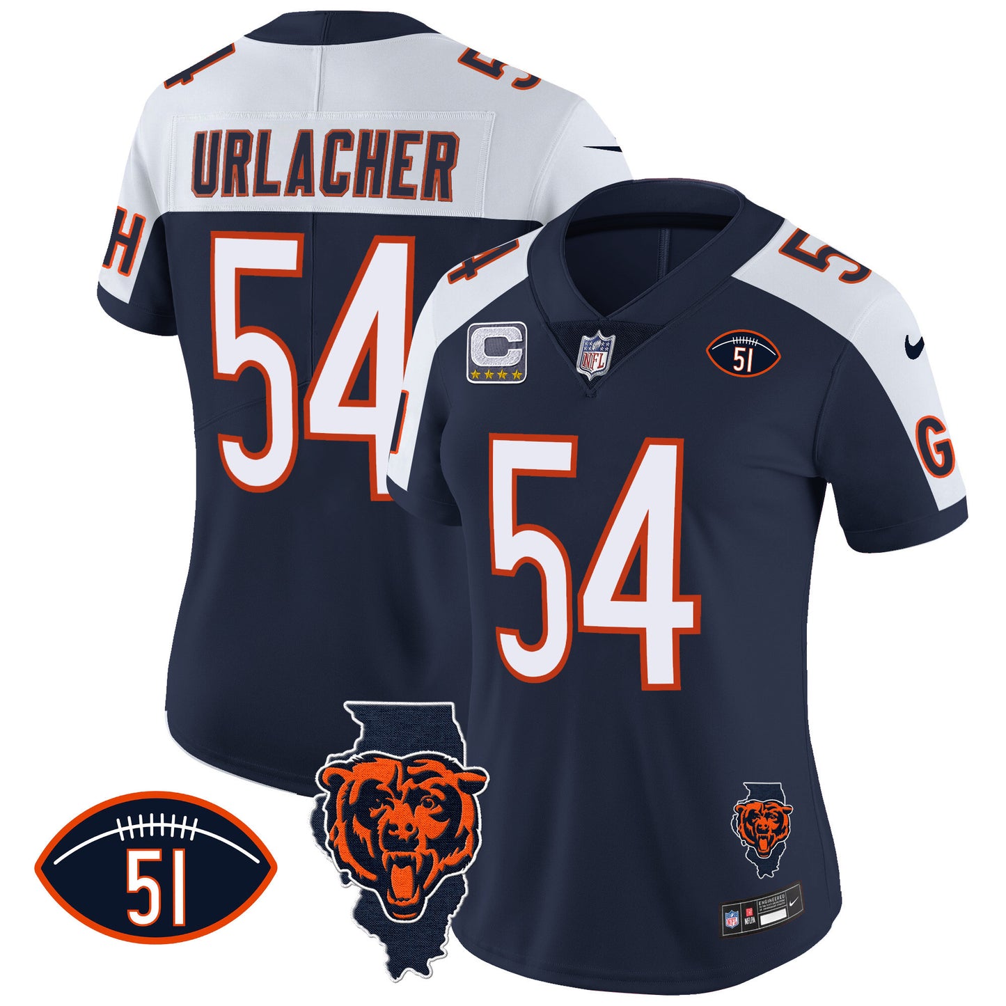 Navy Alternate - Brian Urlacher