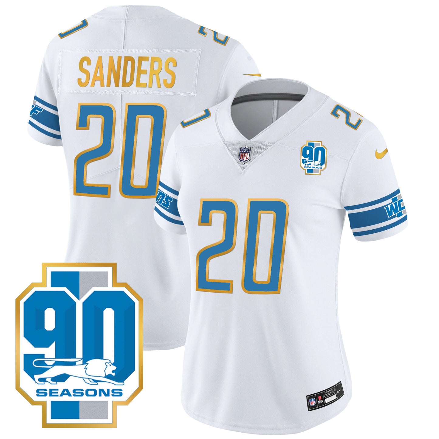 White - Barry Sanders