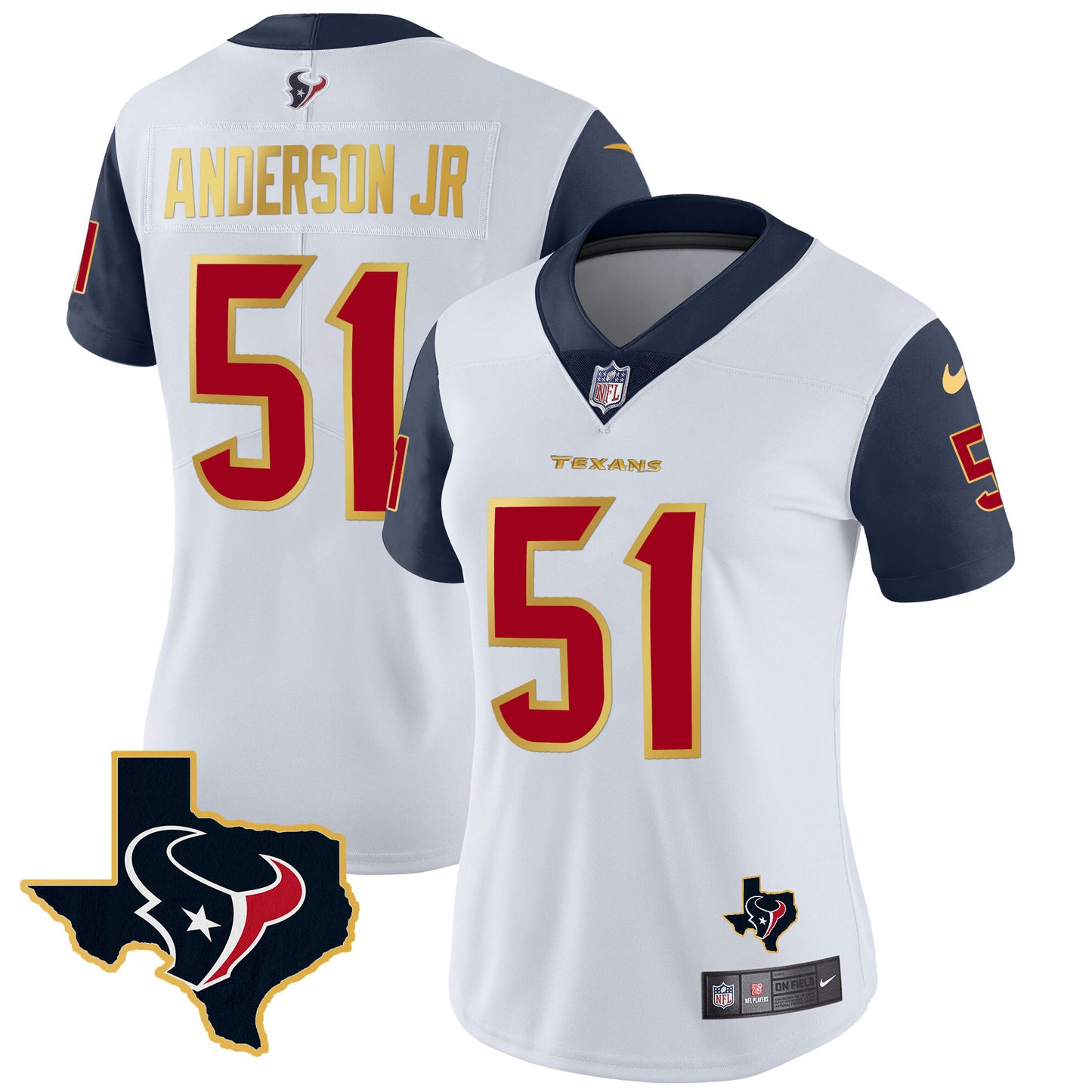 Navy Sleeves - Will Anderson Jr.