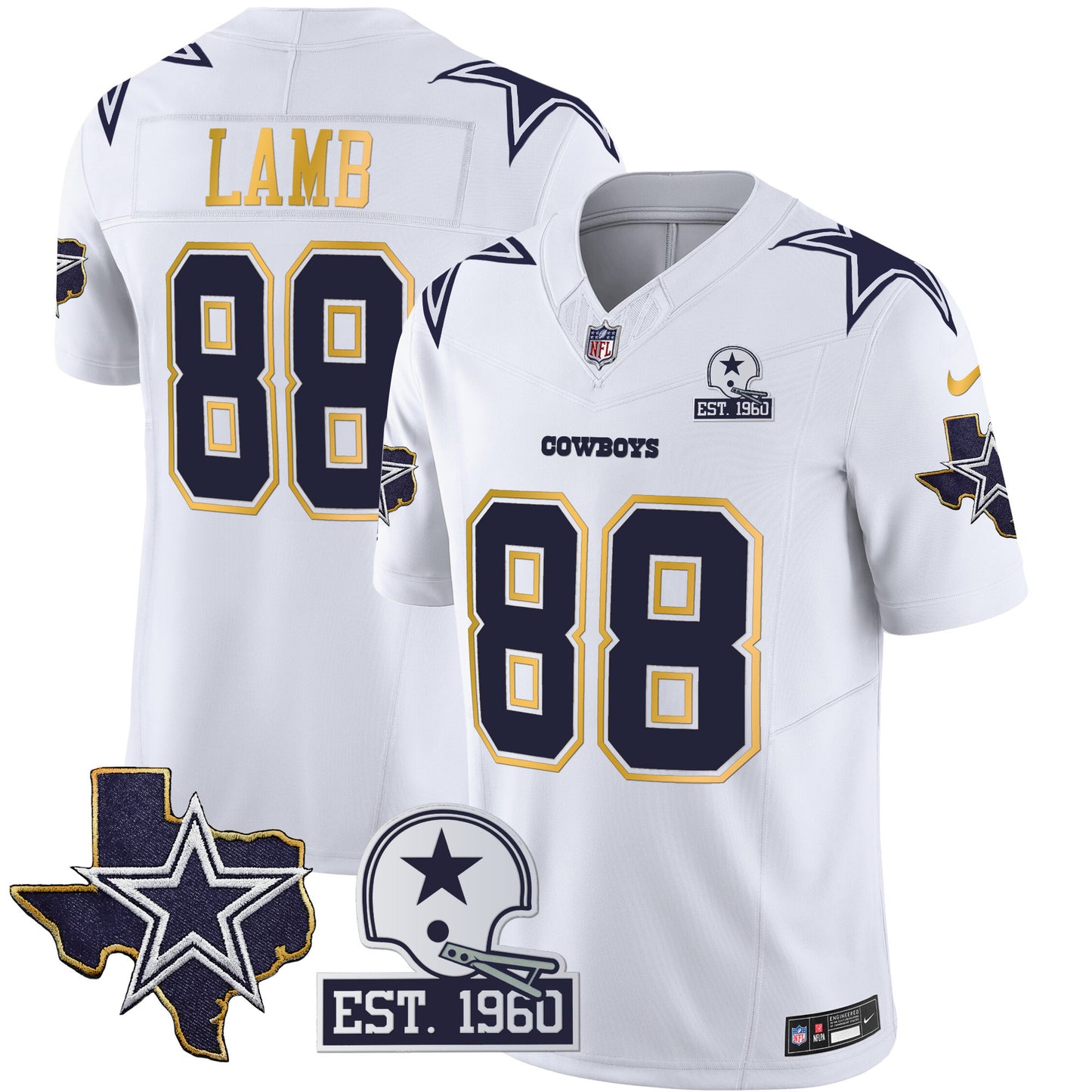 White - CeeDee Lamb