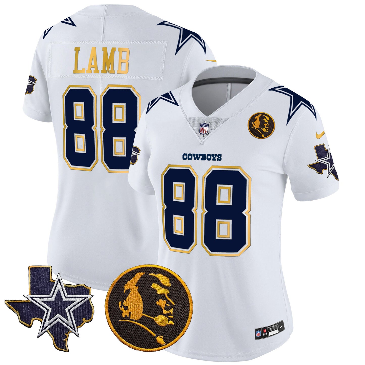 White - CeeDee Lamb
