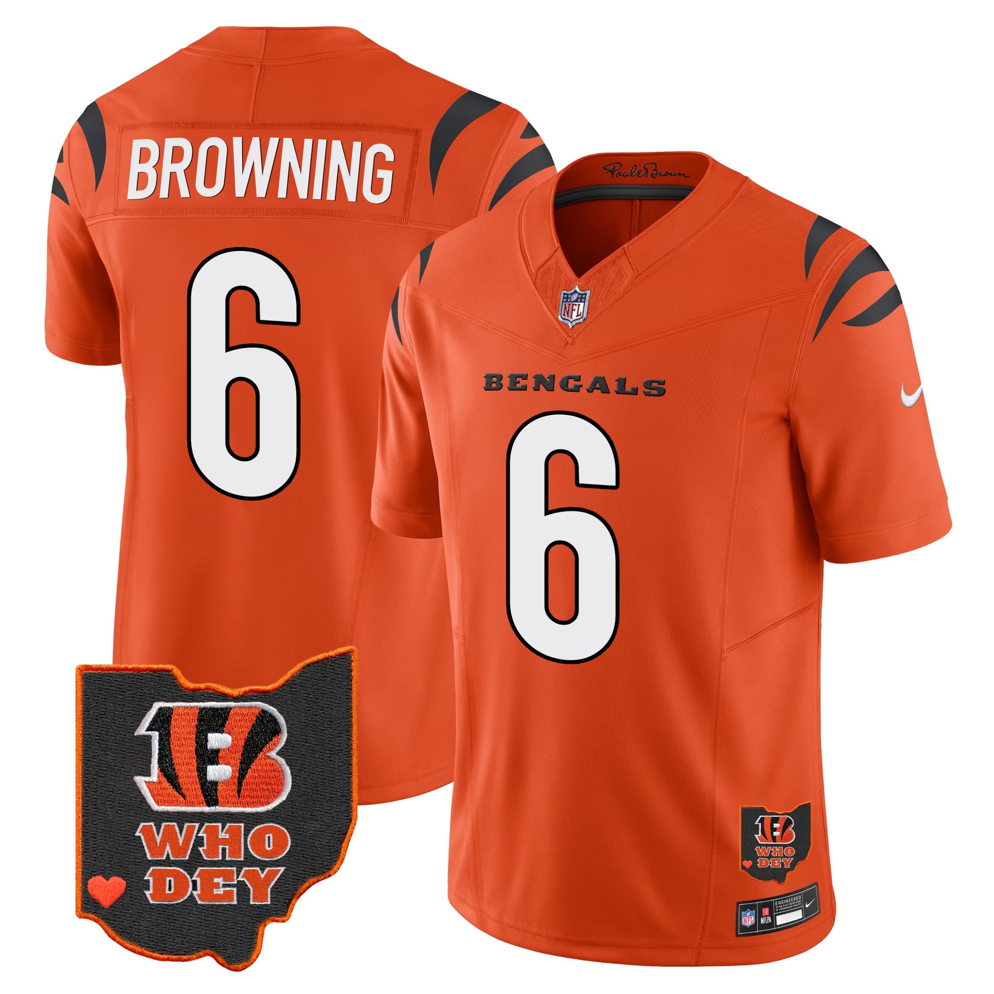 Orange - Jake Browning