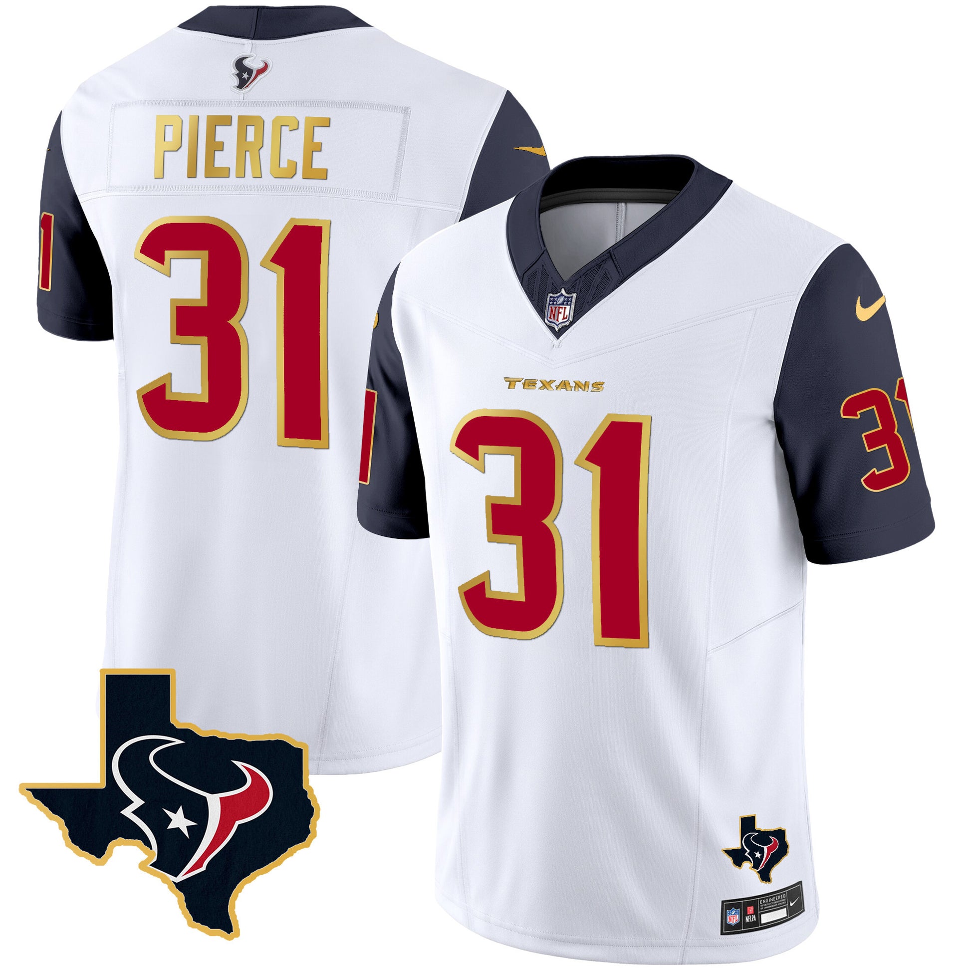 Navy Sleeves - Dameon Pierce