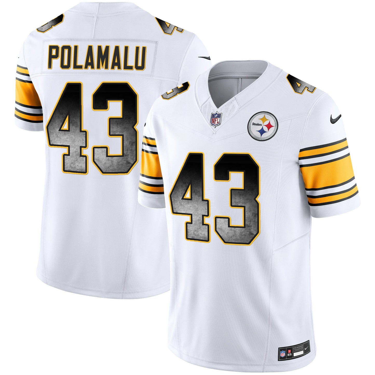 White - Troy Polamalu