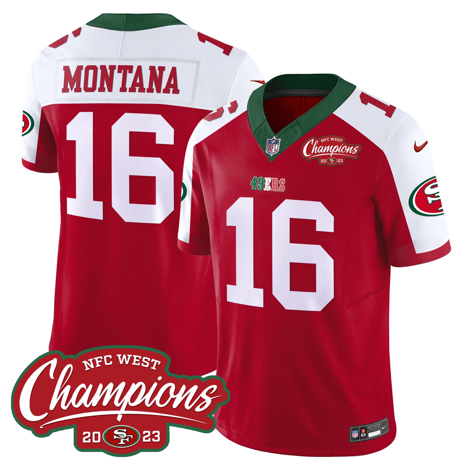 Red Alternate - Joe Montana