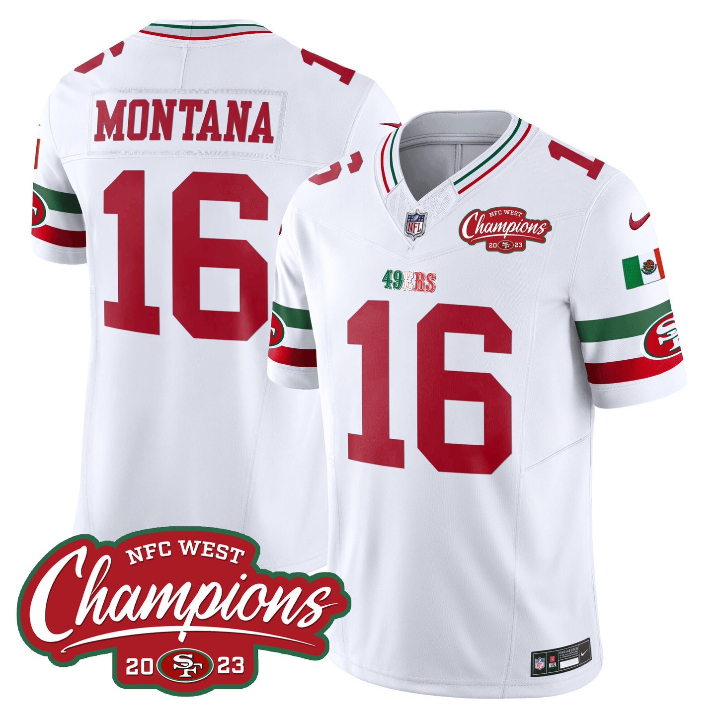 White - Joe Montana