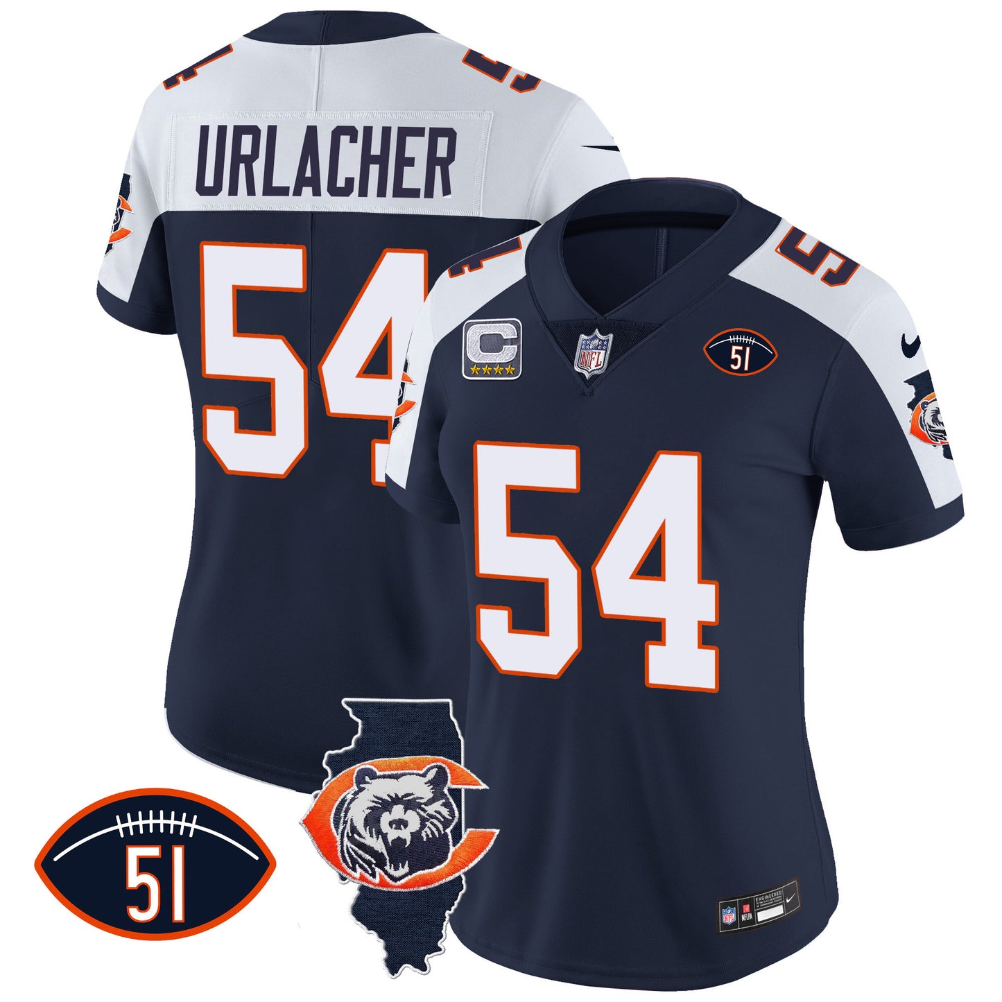 Navy Alternate - Brian Urlacher