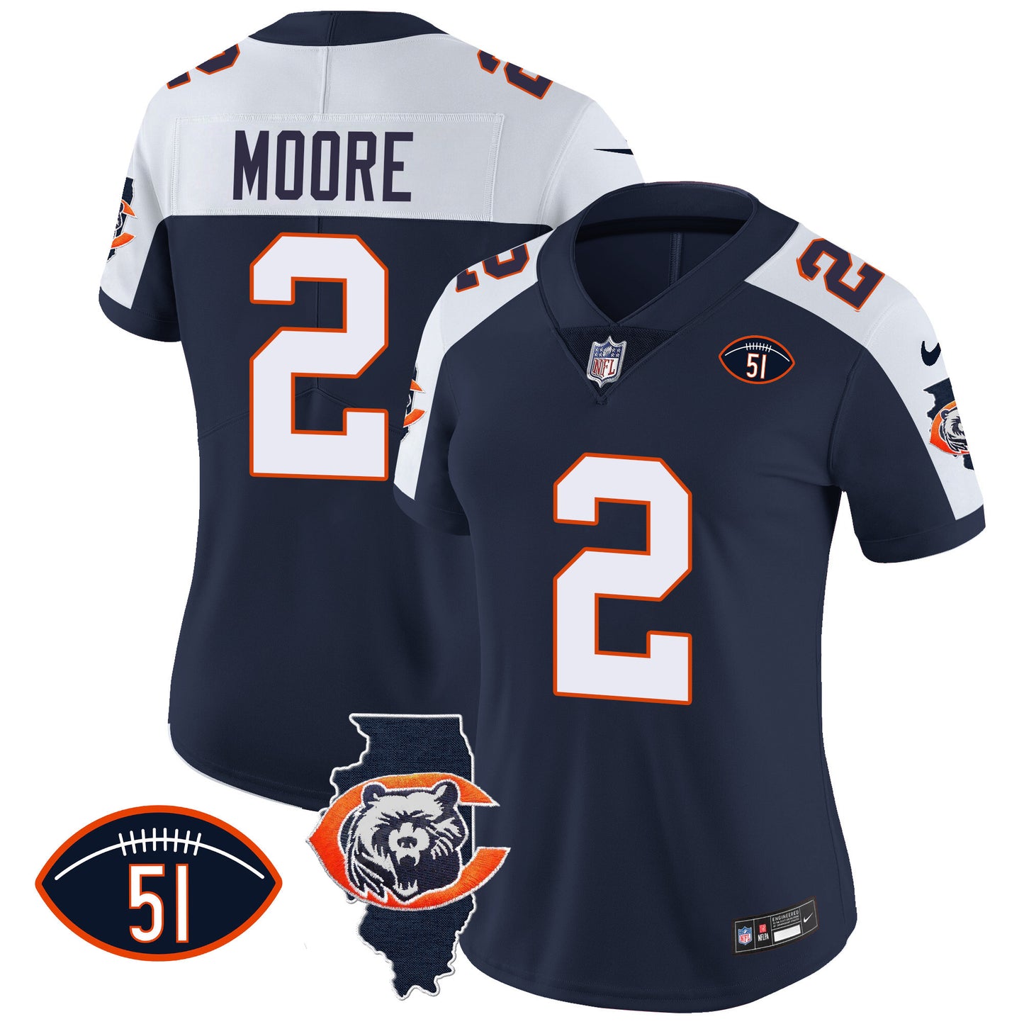 Navy Alternate - D.J. Moore
