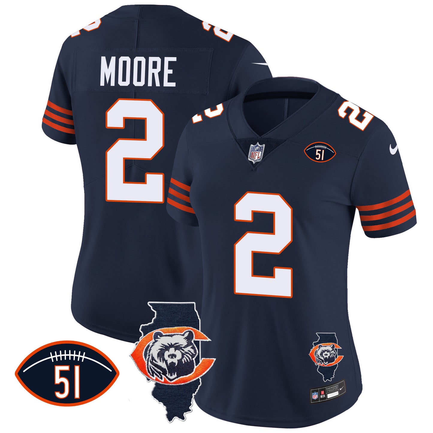 Navy - D.J. Moore