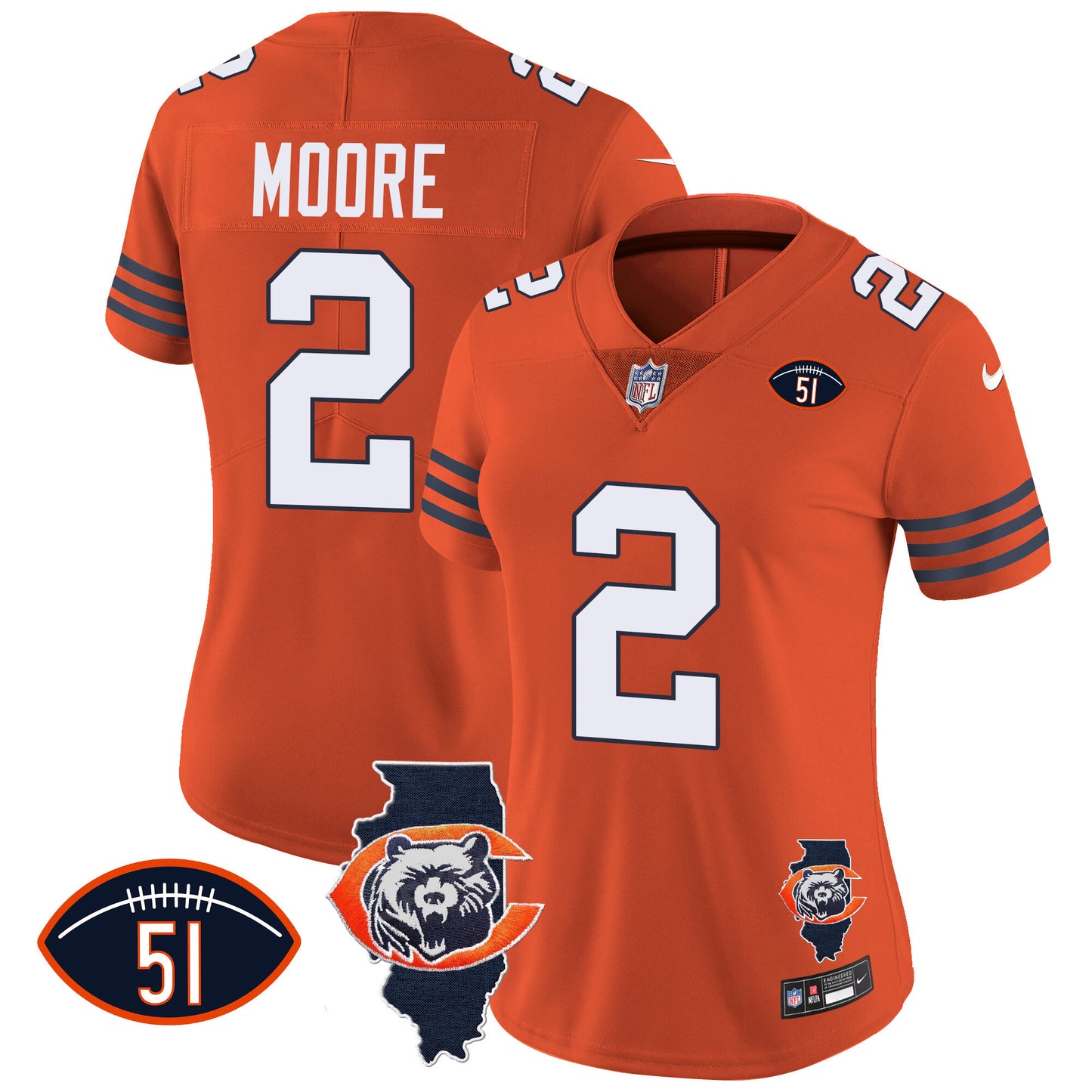 Orange - D.J. Moore