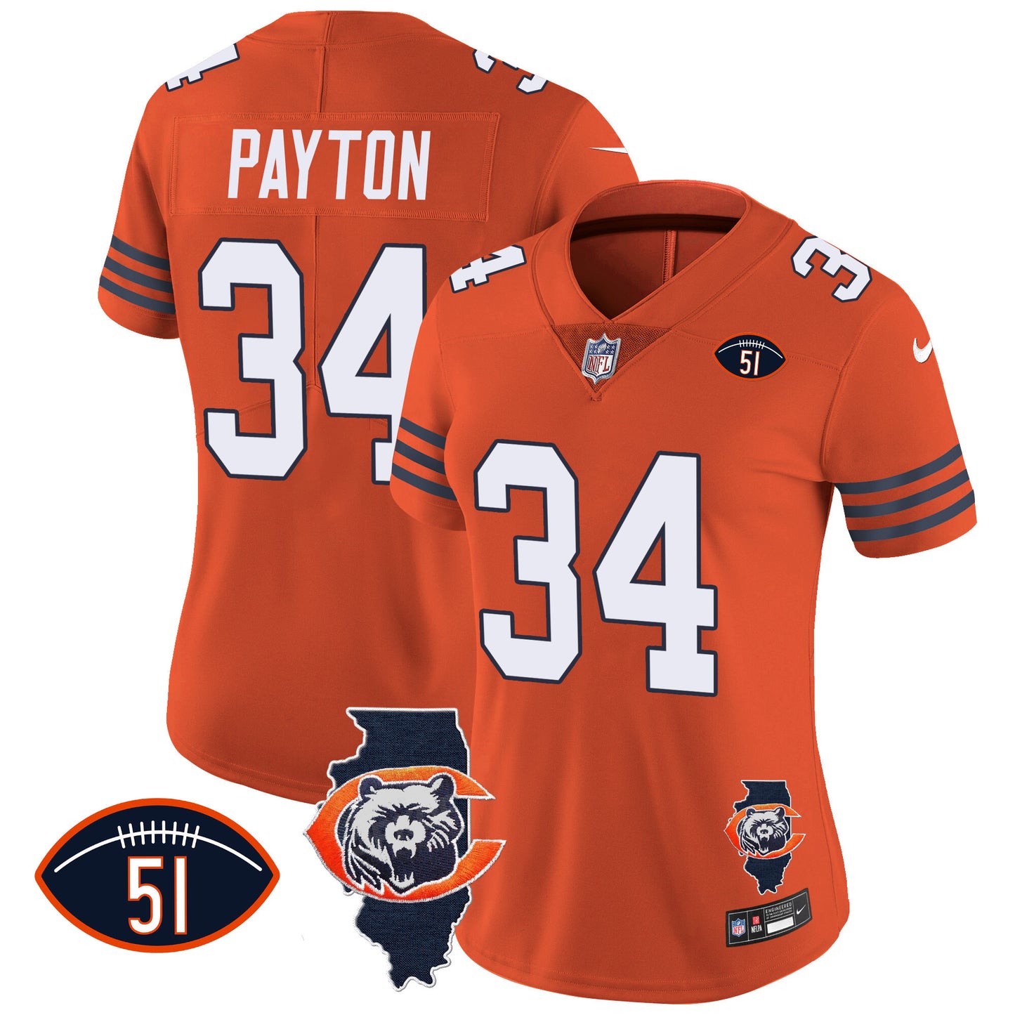 Orange - Walter Payton