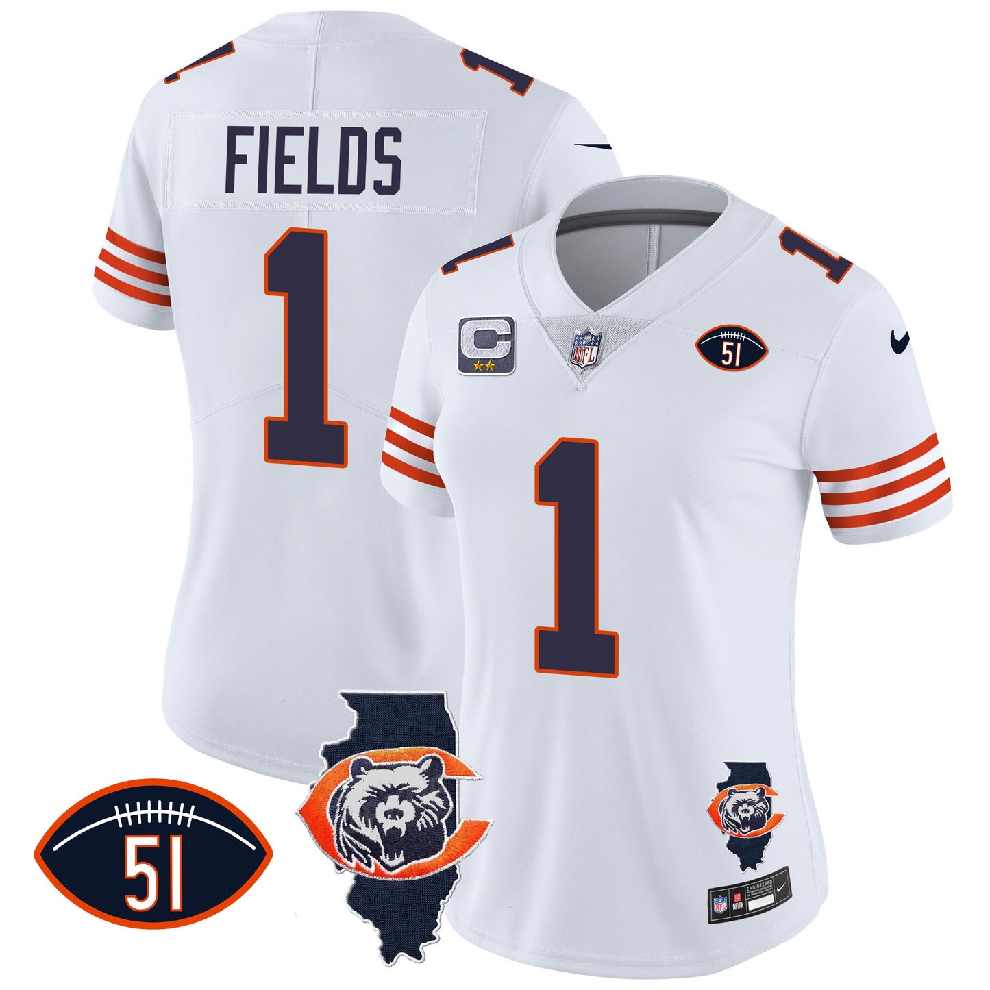 White - Justin Fields