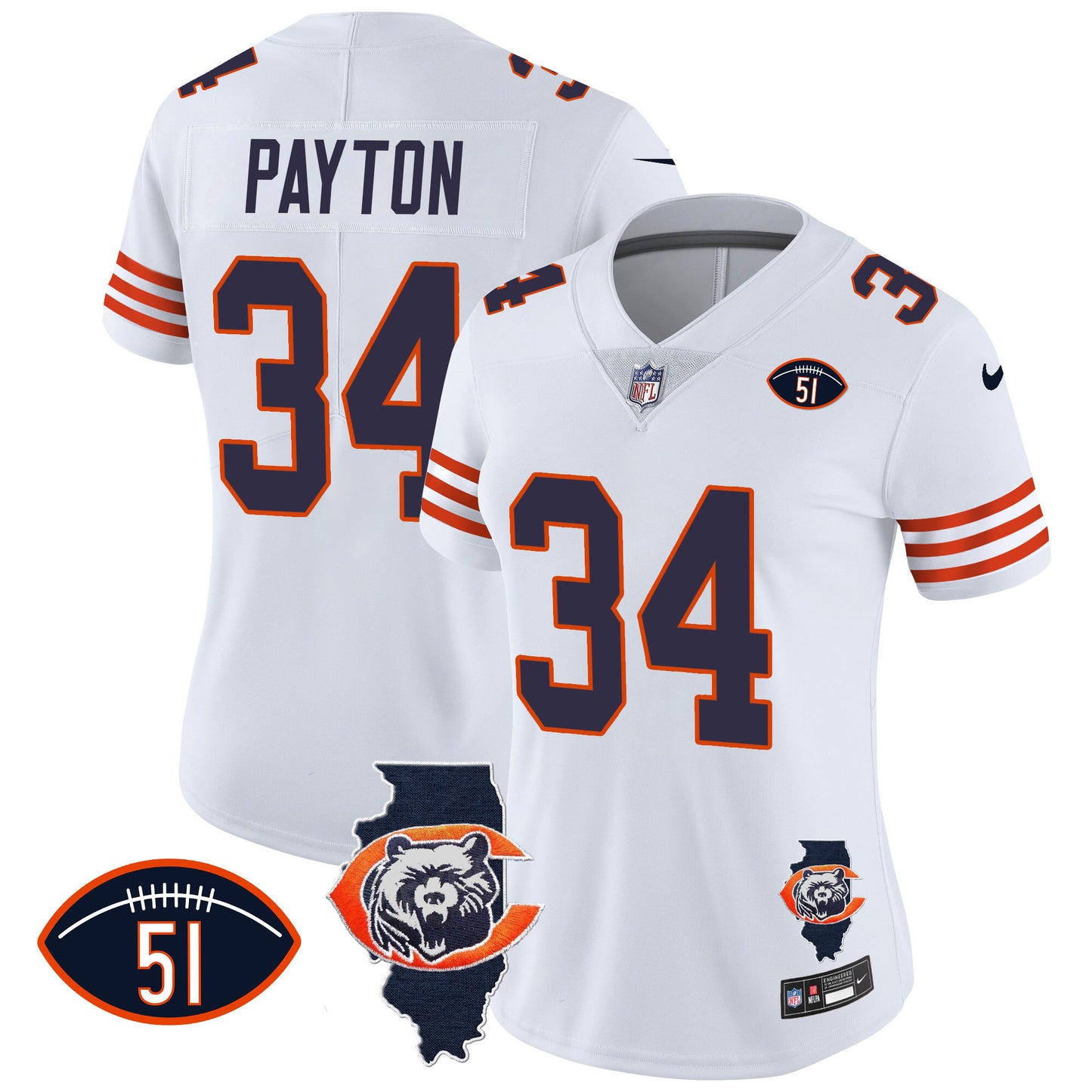 White - Walter Payton