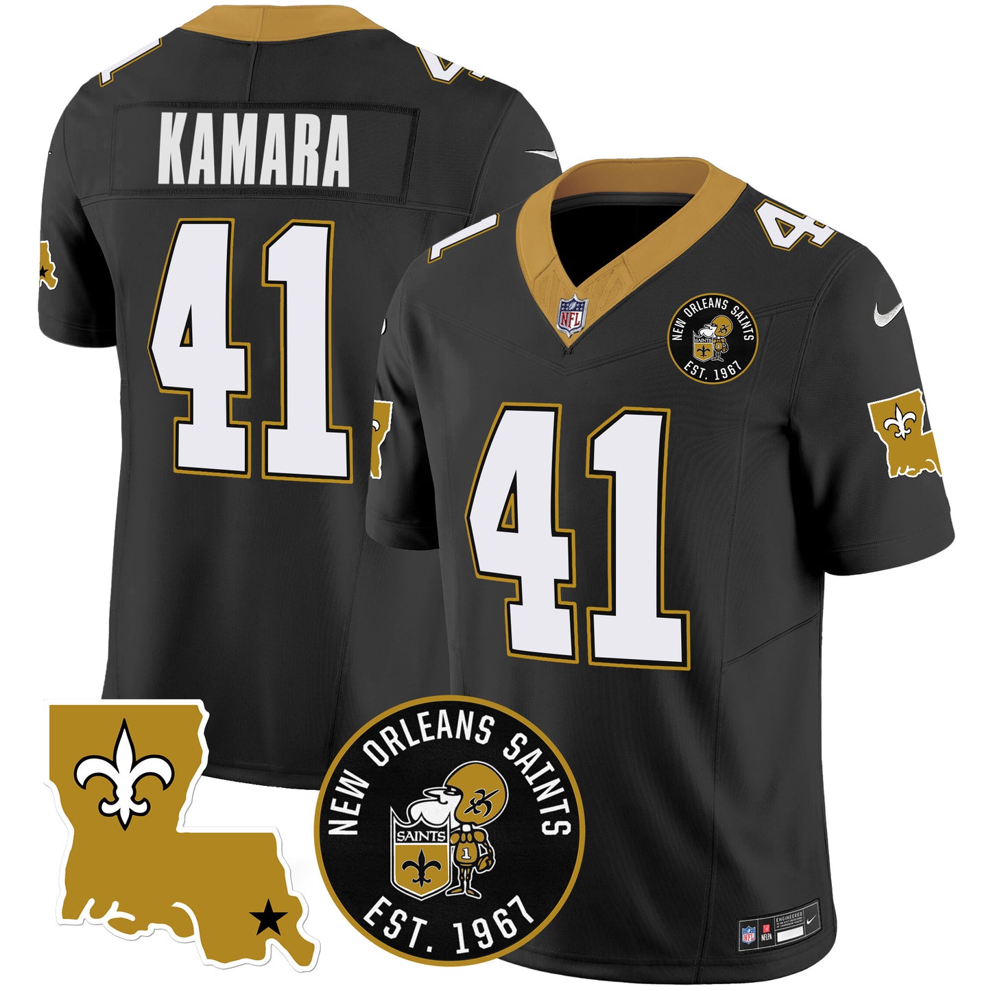 Black - Alvin Kamara