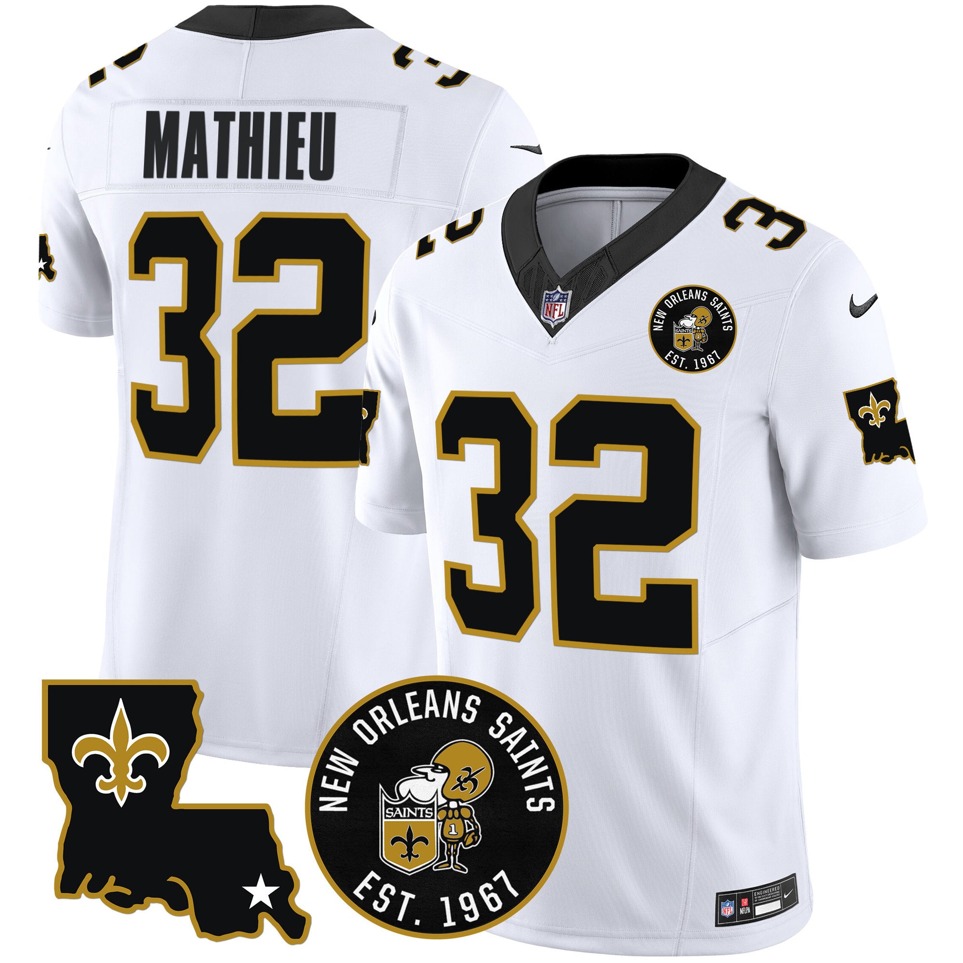 White - Tyrann Mathieu