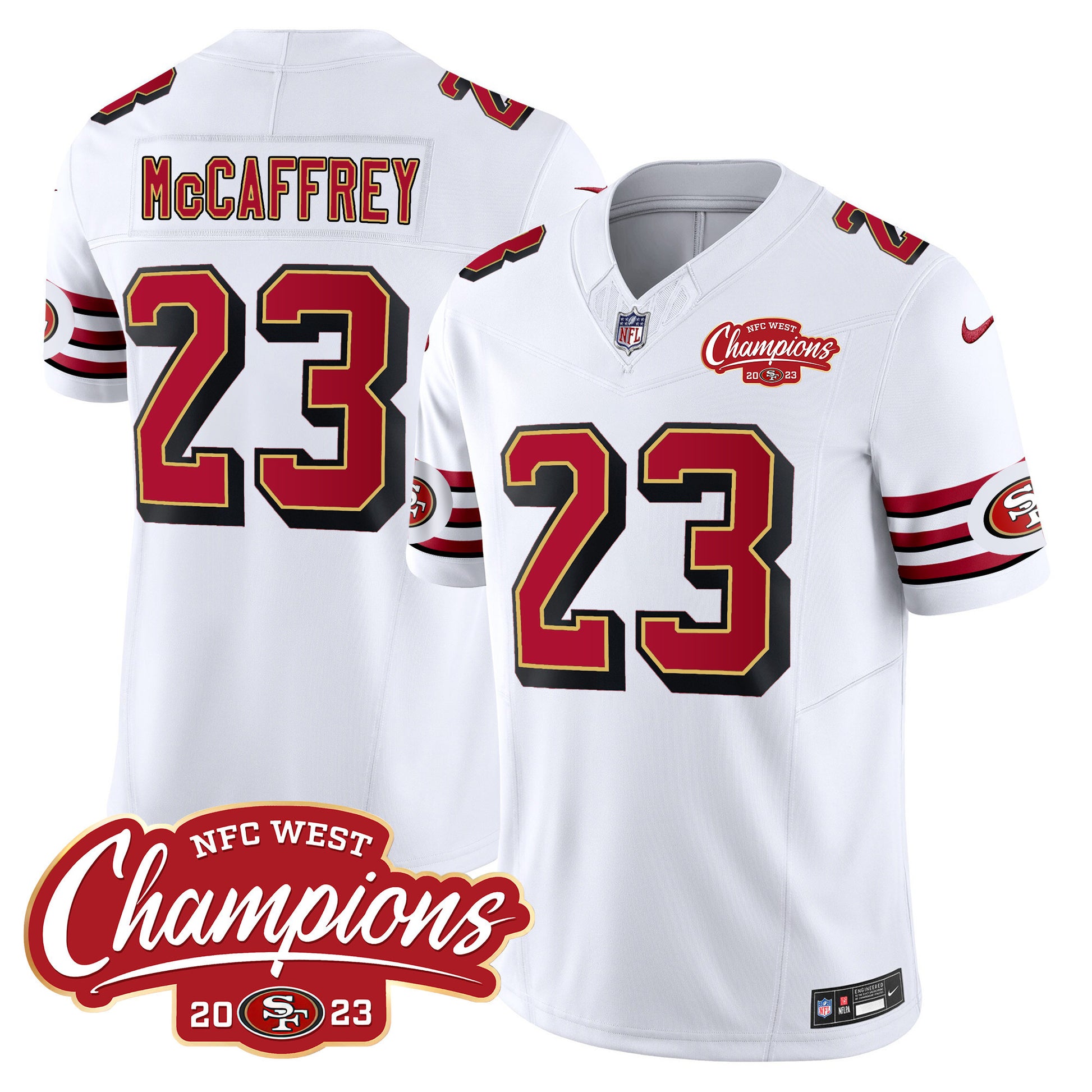 White - Christian McCaffrey