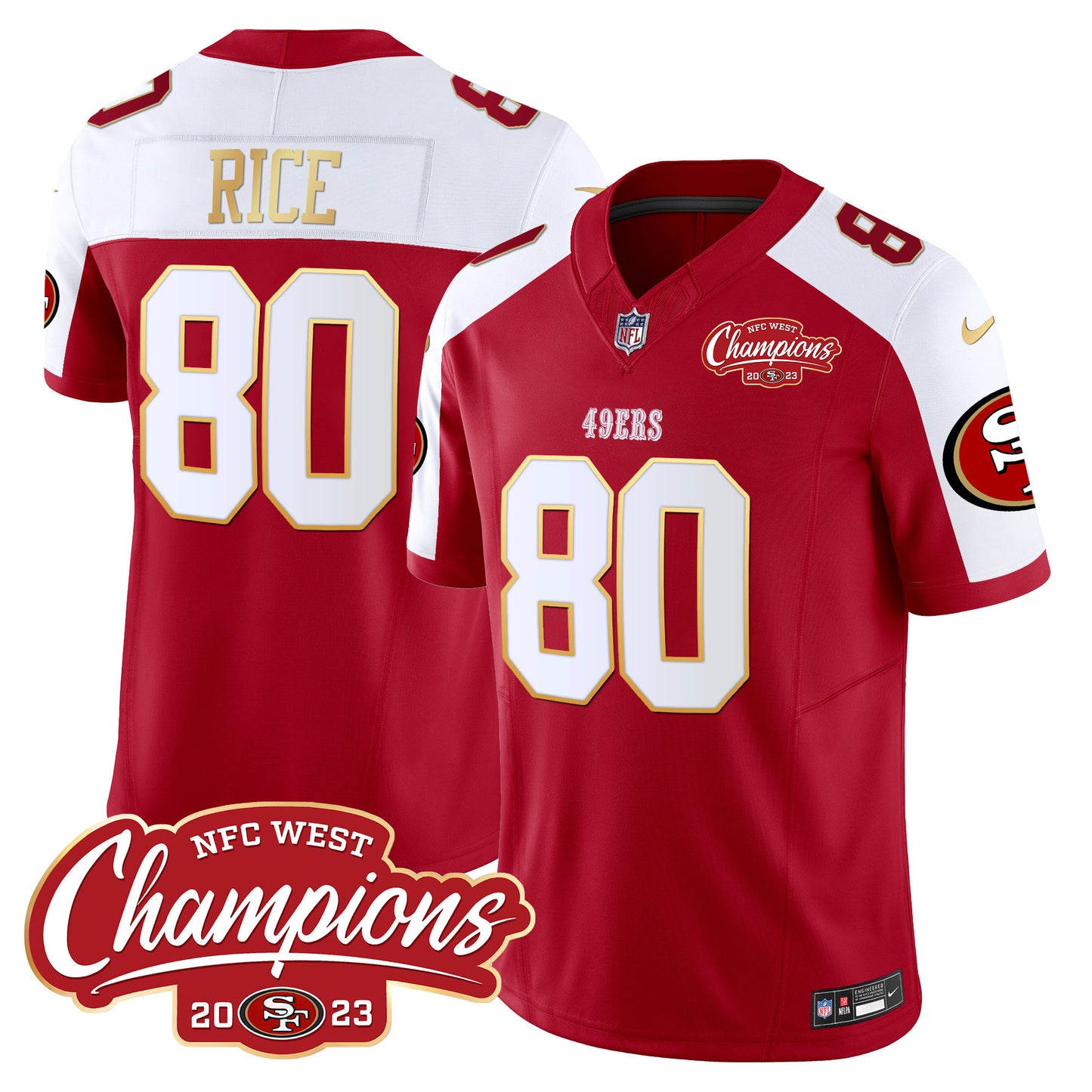 Red Alternate - Jerry Rice