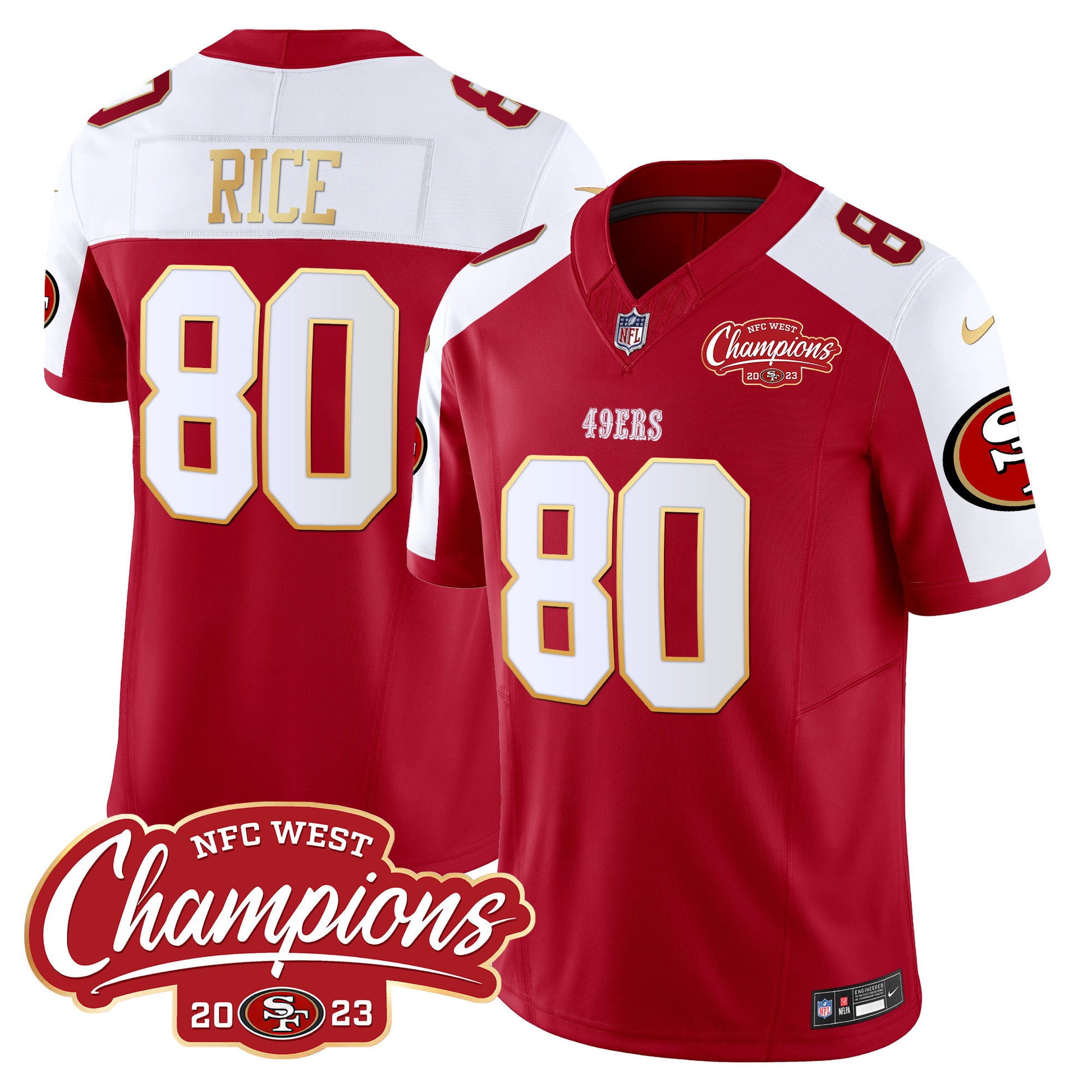 Red Alternate - Jerry Rice