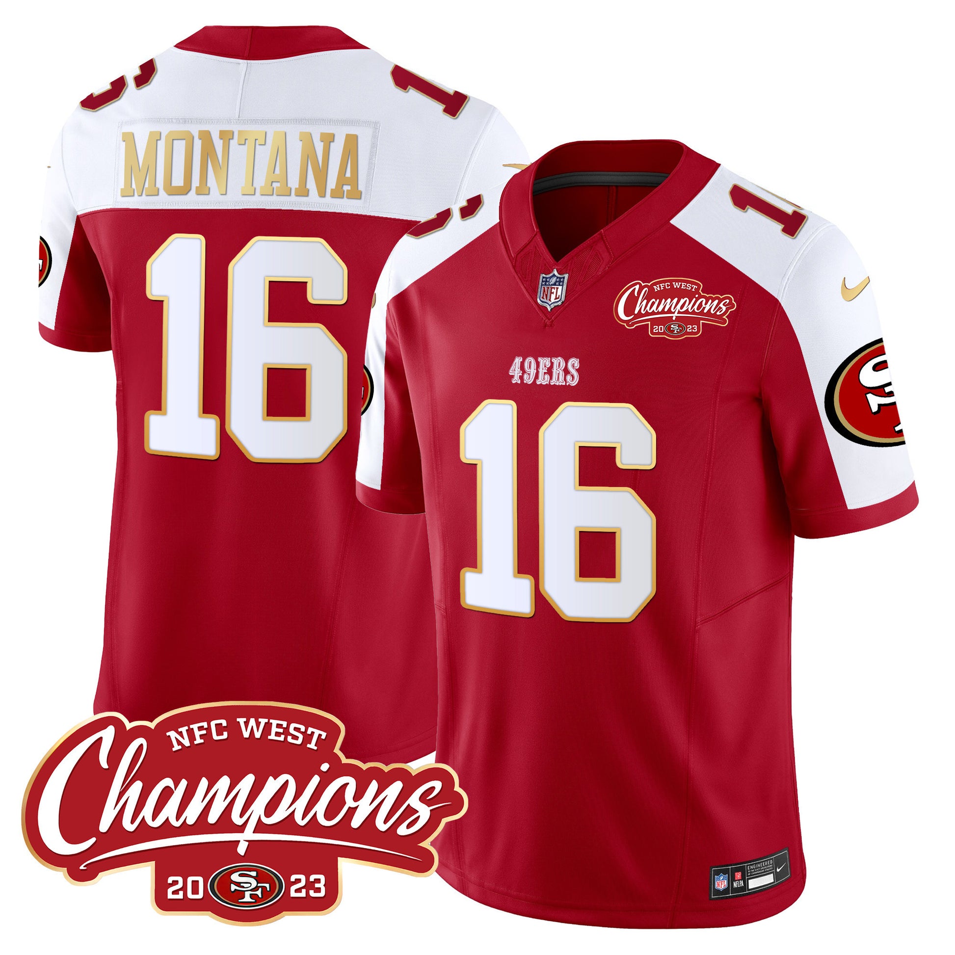Red Alternate - Joe Montana