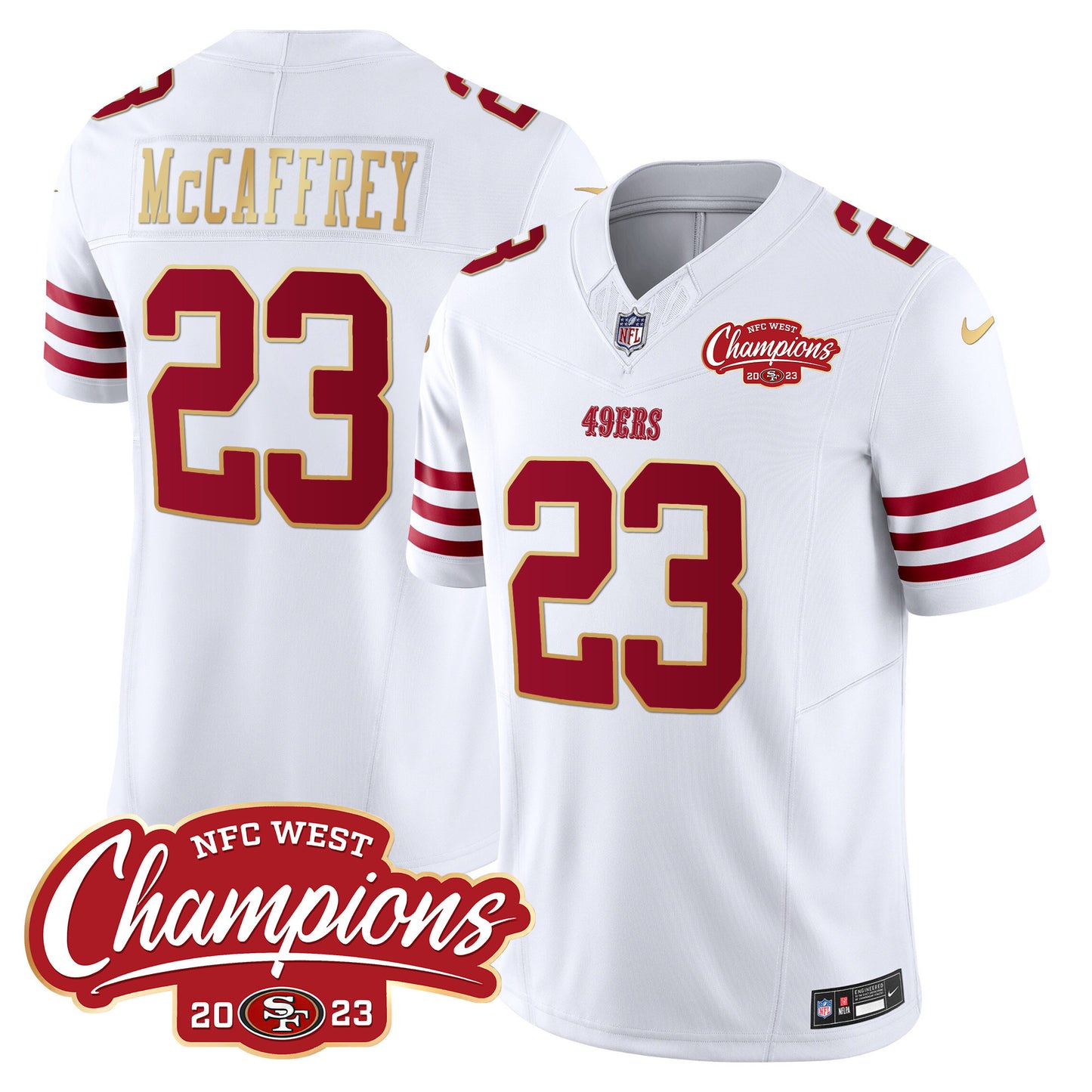 White - Christian McCaffrey