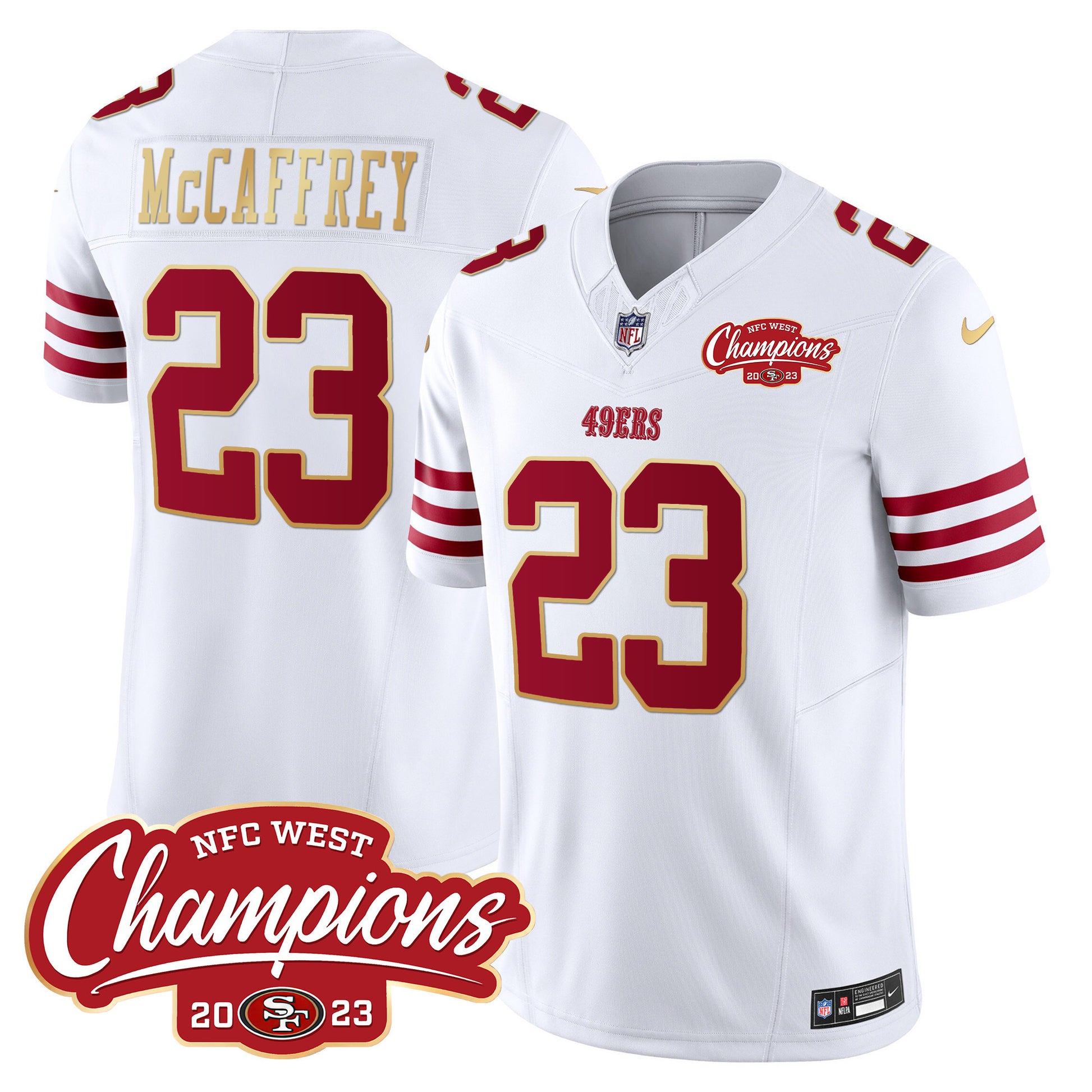 White - Christian McCaffrey