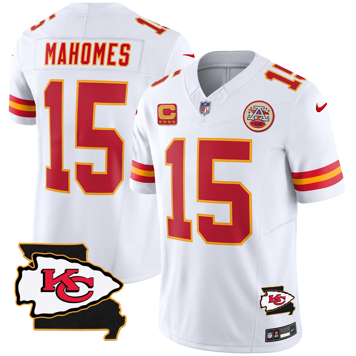 White - Patrick Mahomes