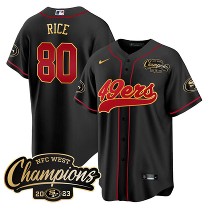 Black Gold Trim - Jerry Rice