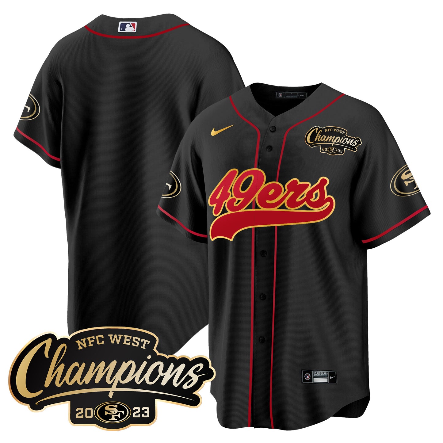 Black Gold Trim - Team