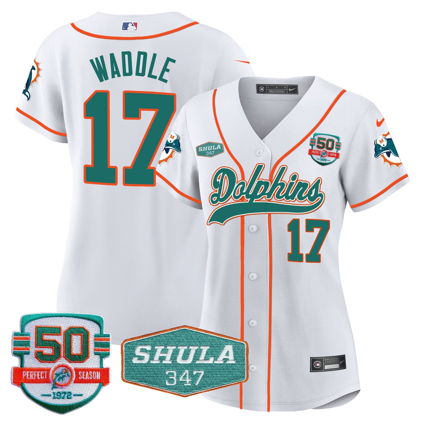White - Jaylen Waddle