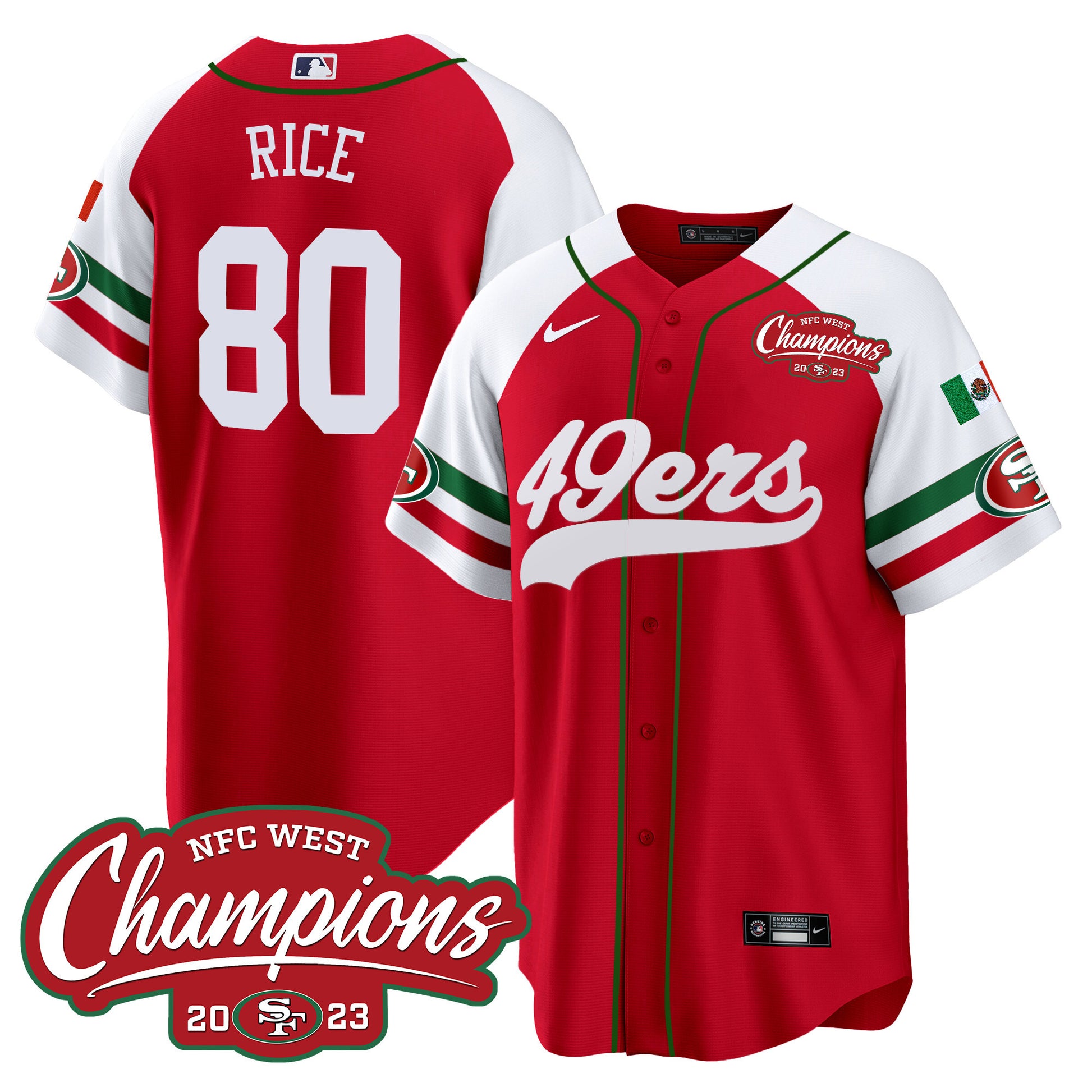 Red Alternate - Jerry Rice