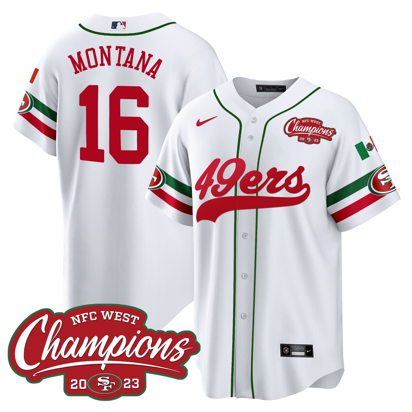 White - Joe Montana