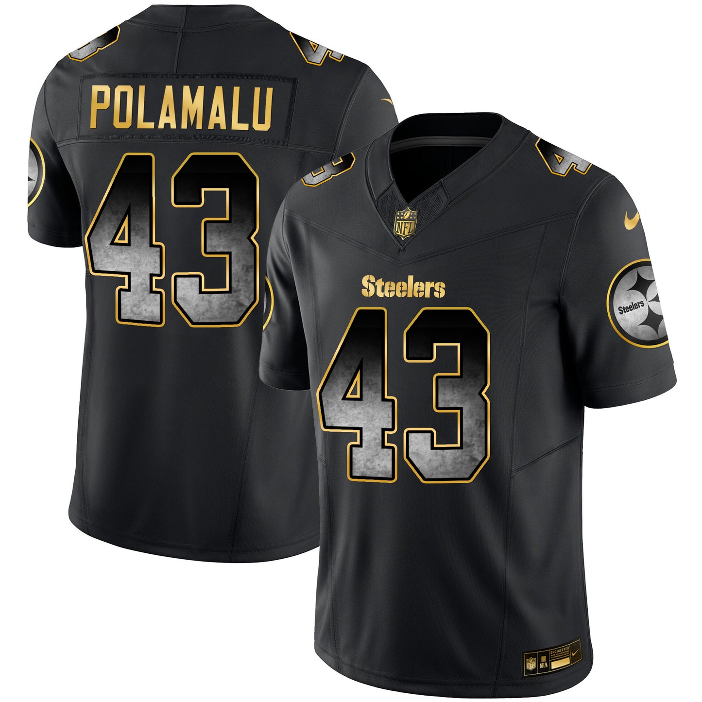 Black - Troy Polamalu